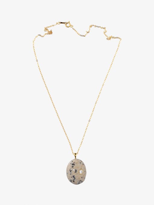 Sale e pepe gold, stone and diamond necklace photo
