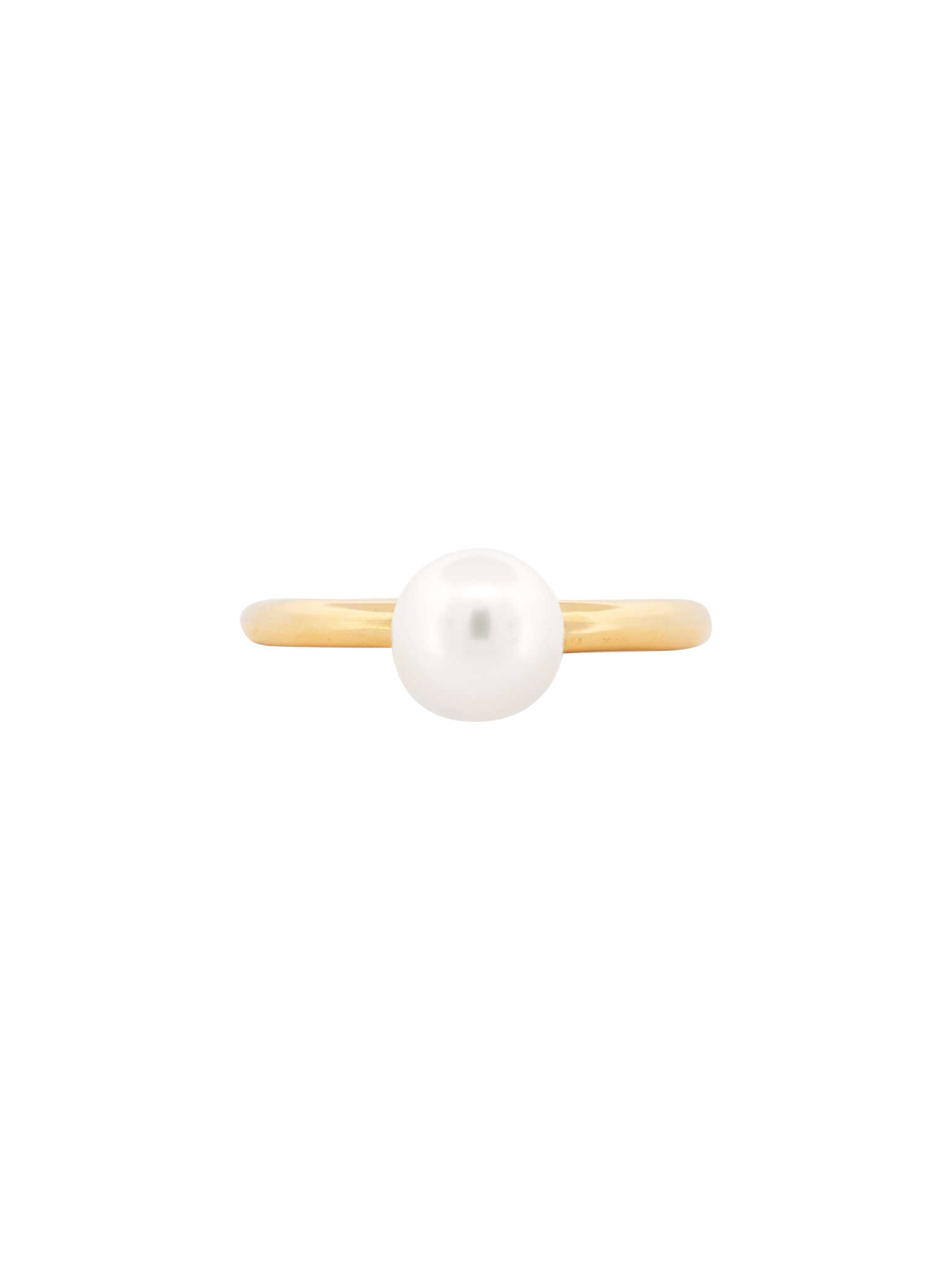 Solitary pearl ring photo 1