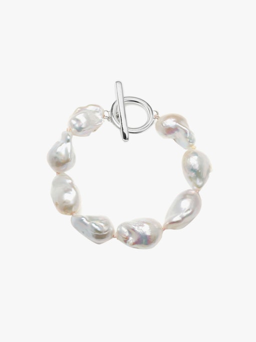 Baroque pearl bracelet photo