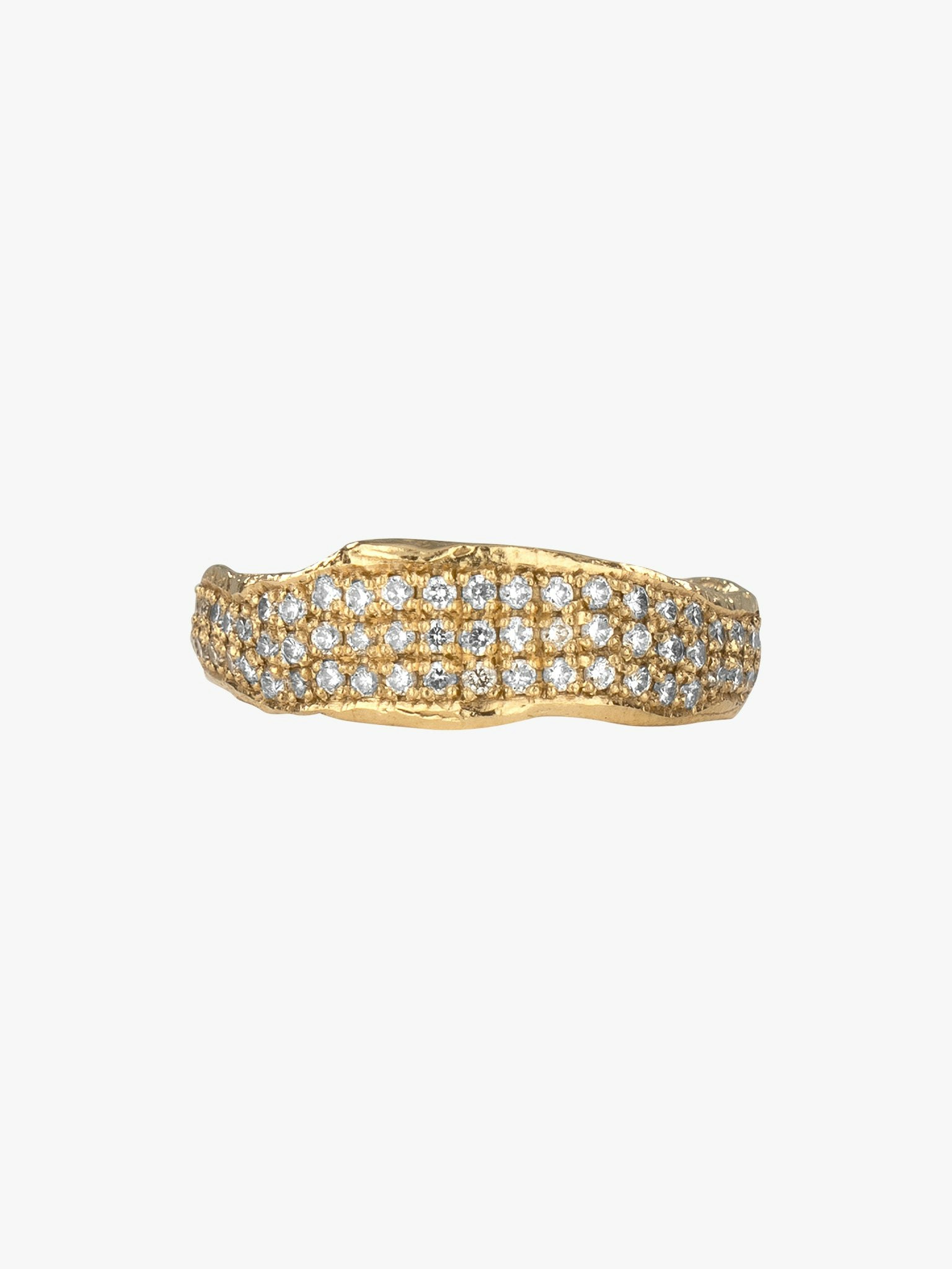 Norma diamond pavé constellation ring photo 1
