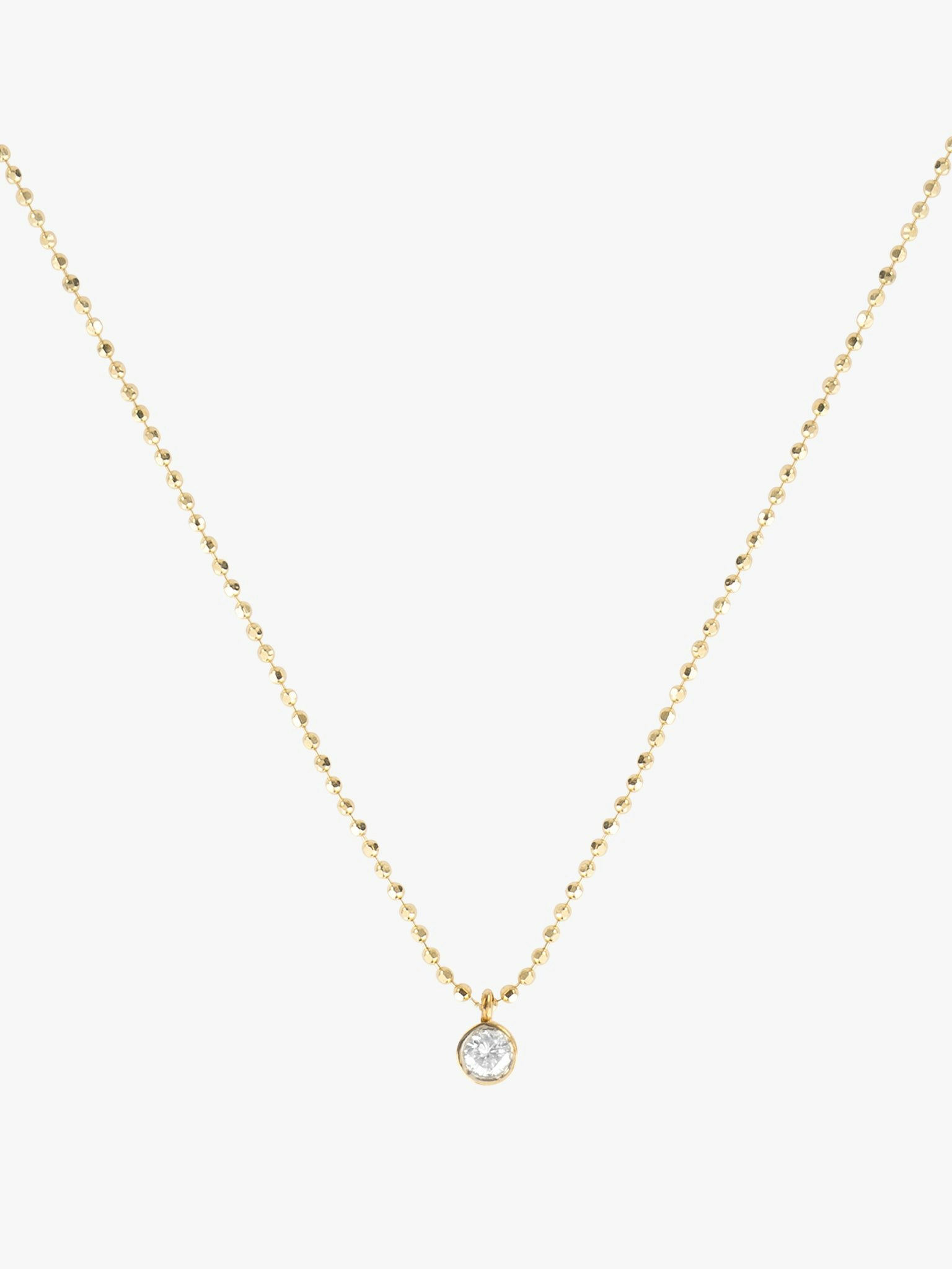 Diamond dust chain necklace photo 1