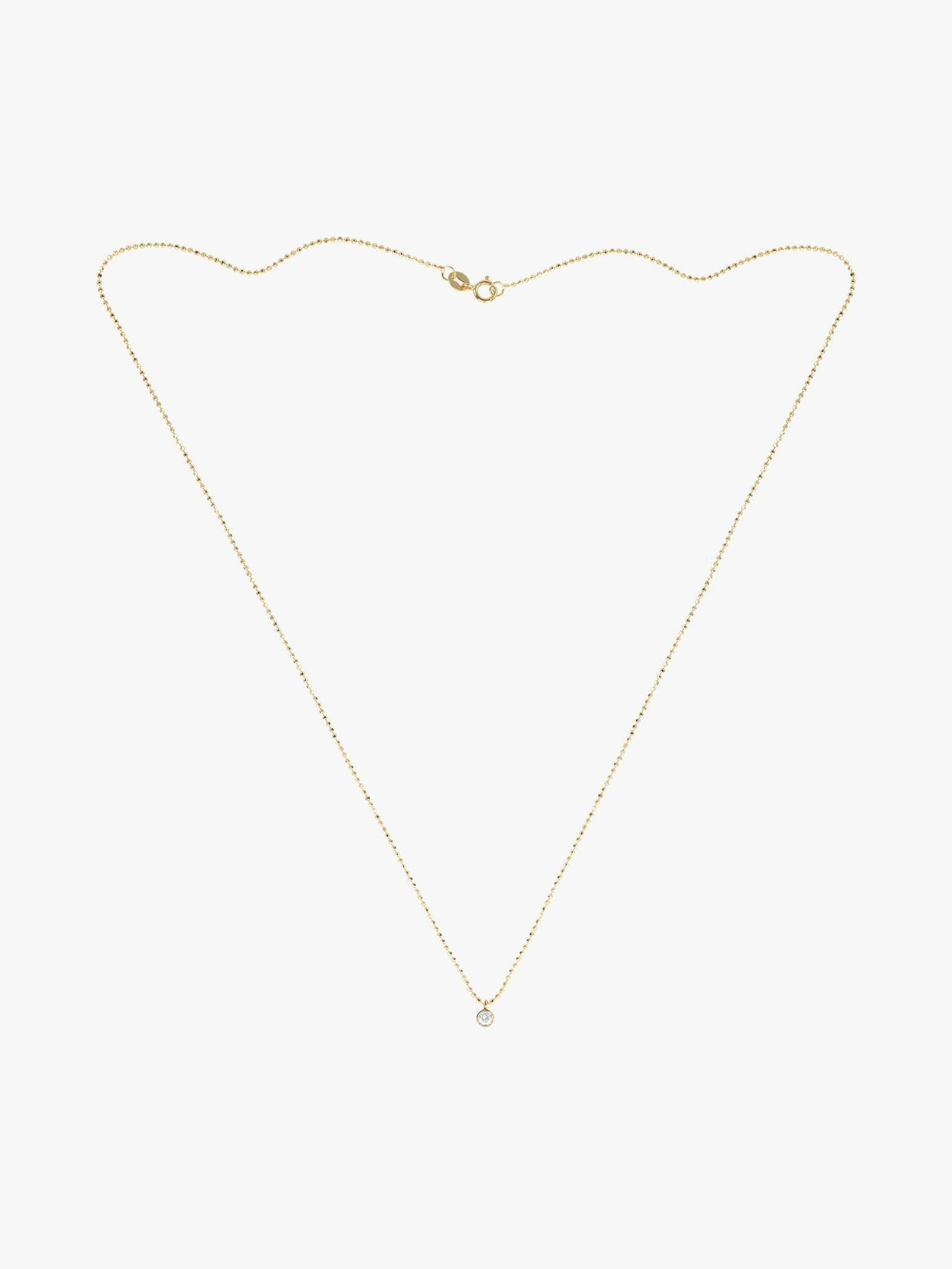 Diamond dust chain necklace photo 3