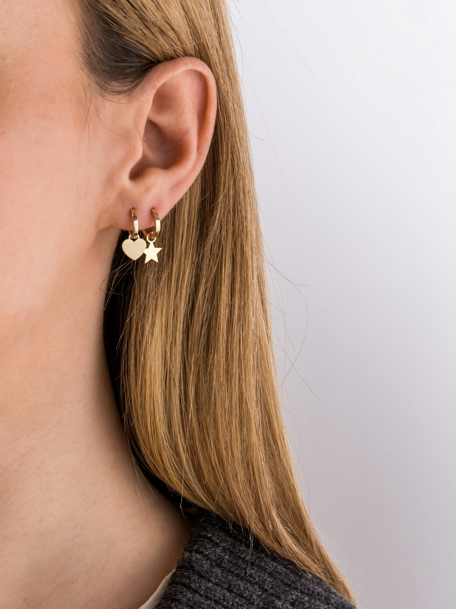 Charming star hoops photo 2