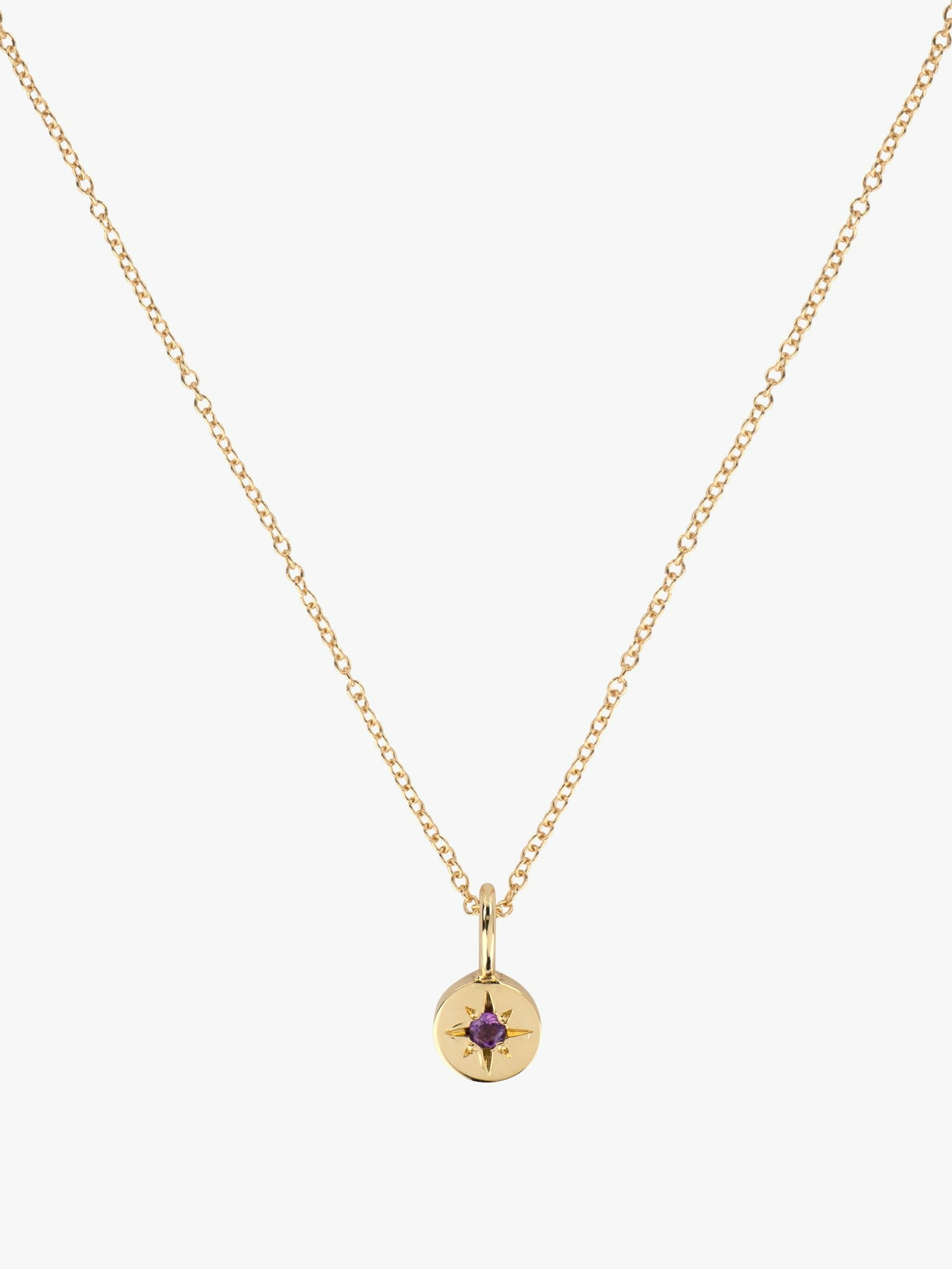 Astral birthstone charm necklace photo 3