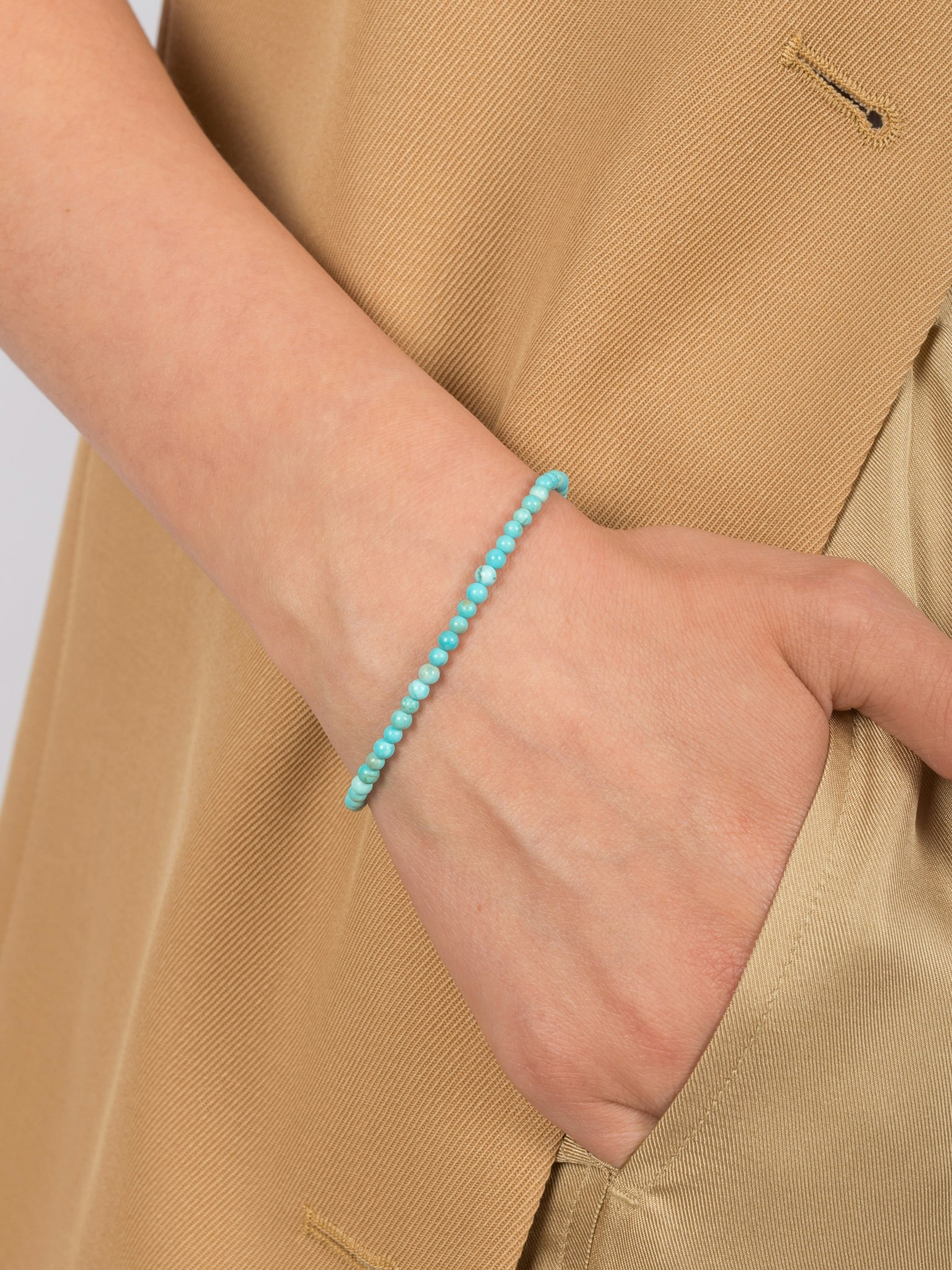 Turquoise shoreline bracelet photo 2