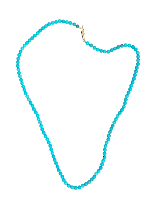 Turquoise shoreline necklace photo