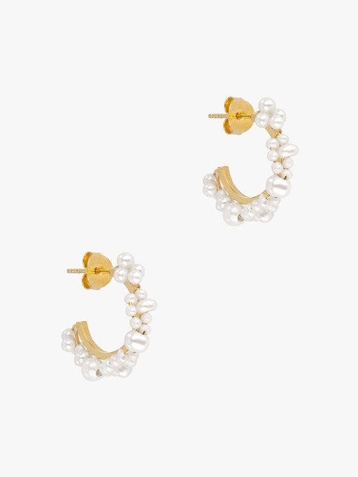 Stratus pearl earrings photo