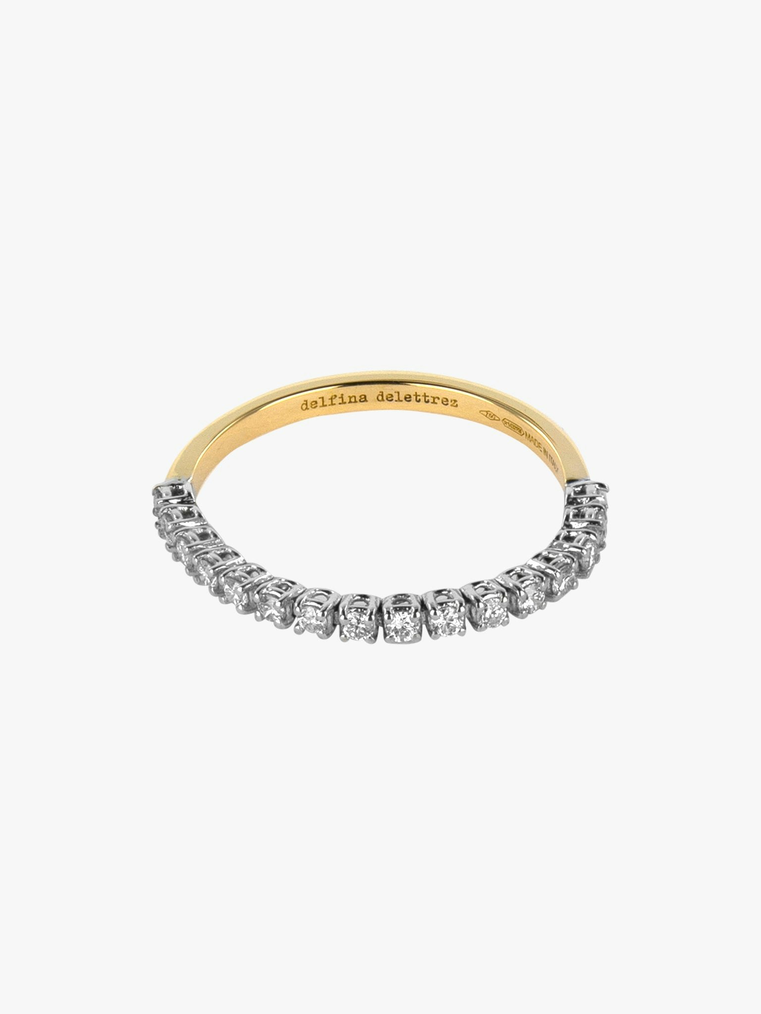Diamond tennis ring photo 1