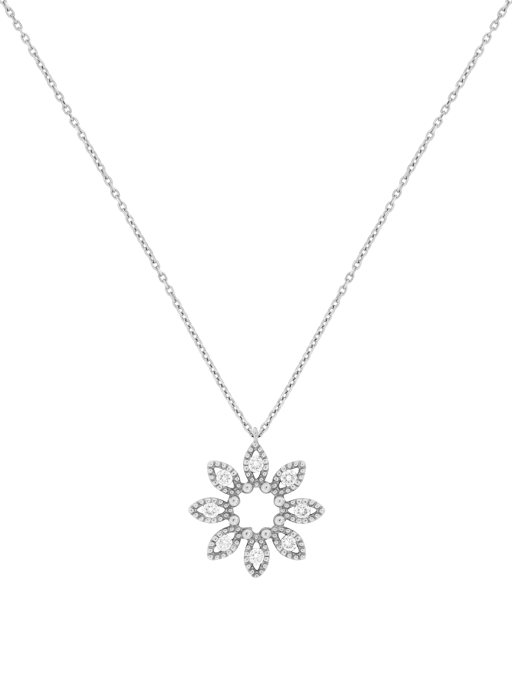 Jasmine flower pendant necklace photo
