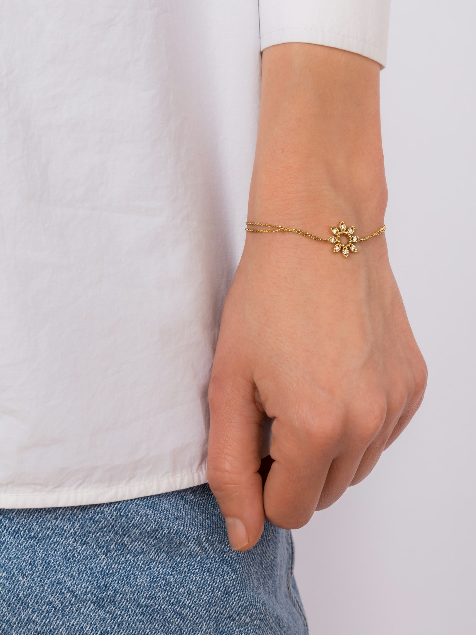 Jasmine flower bracelet photo 2