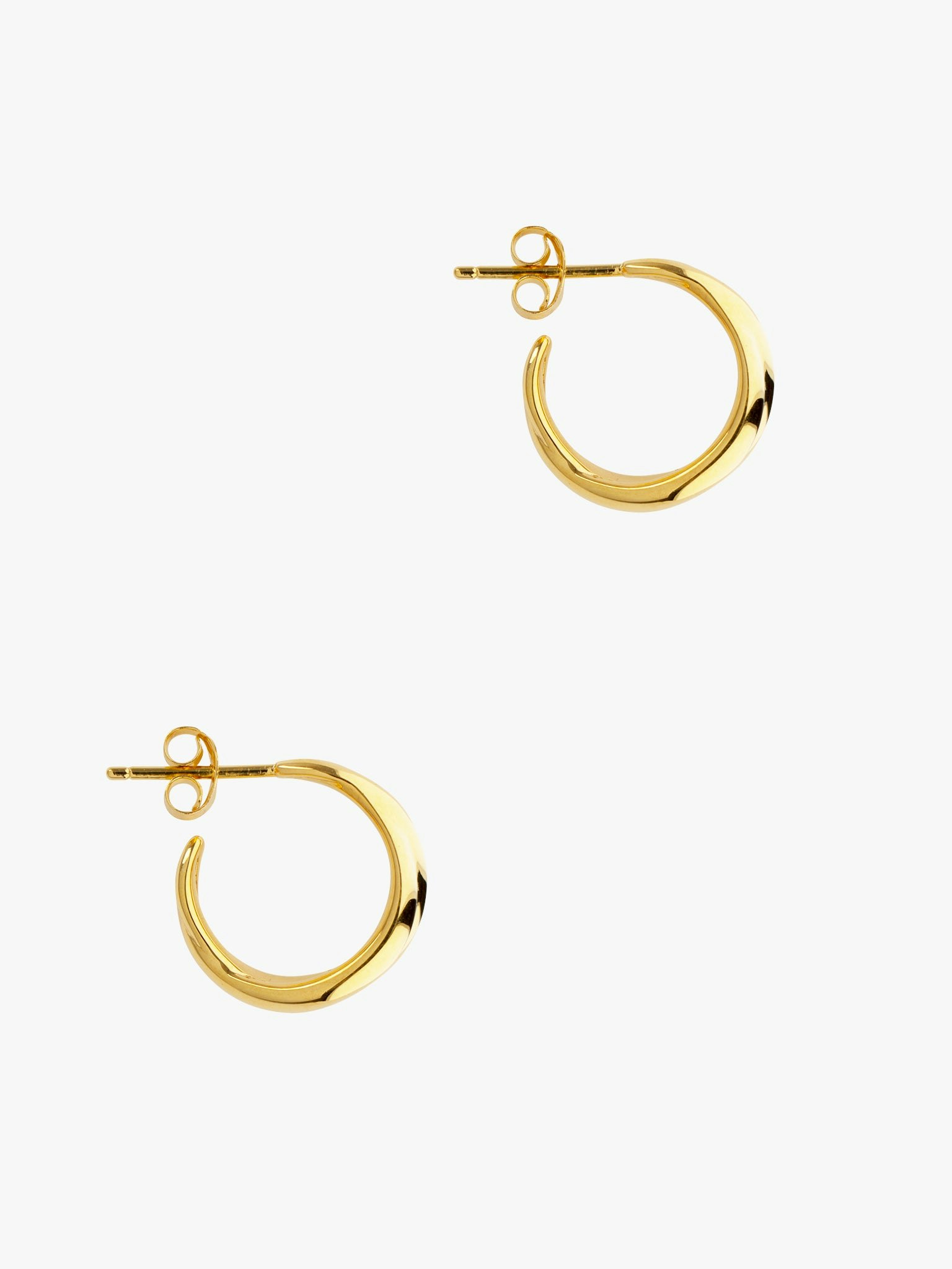 Twist small hoops photo 3