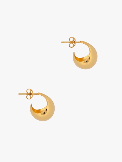 Mini scoop earrings photo