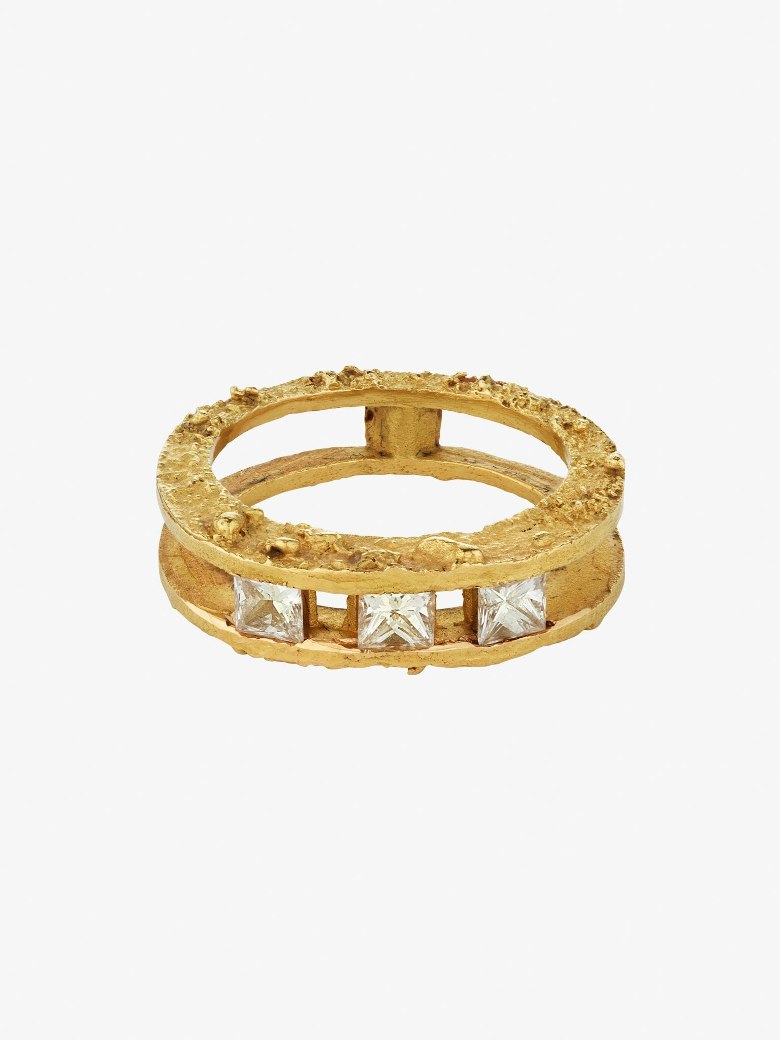 L'amore deco moon diamond 3 ring photo 1