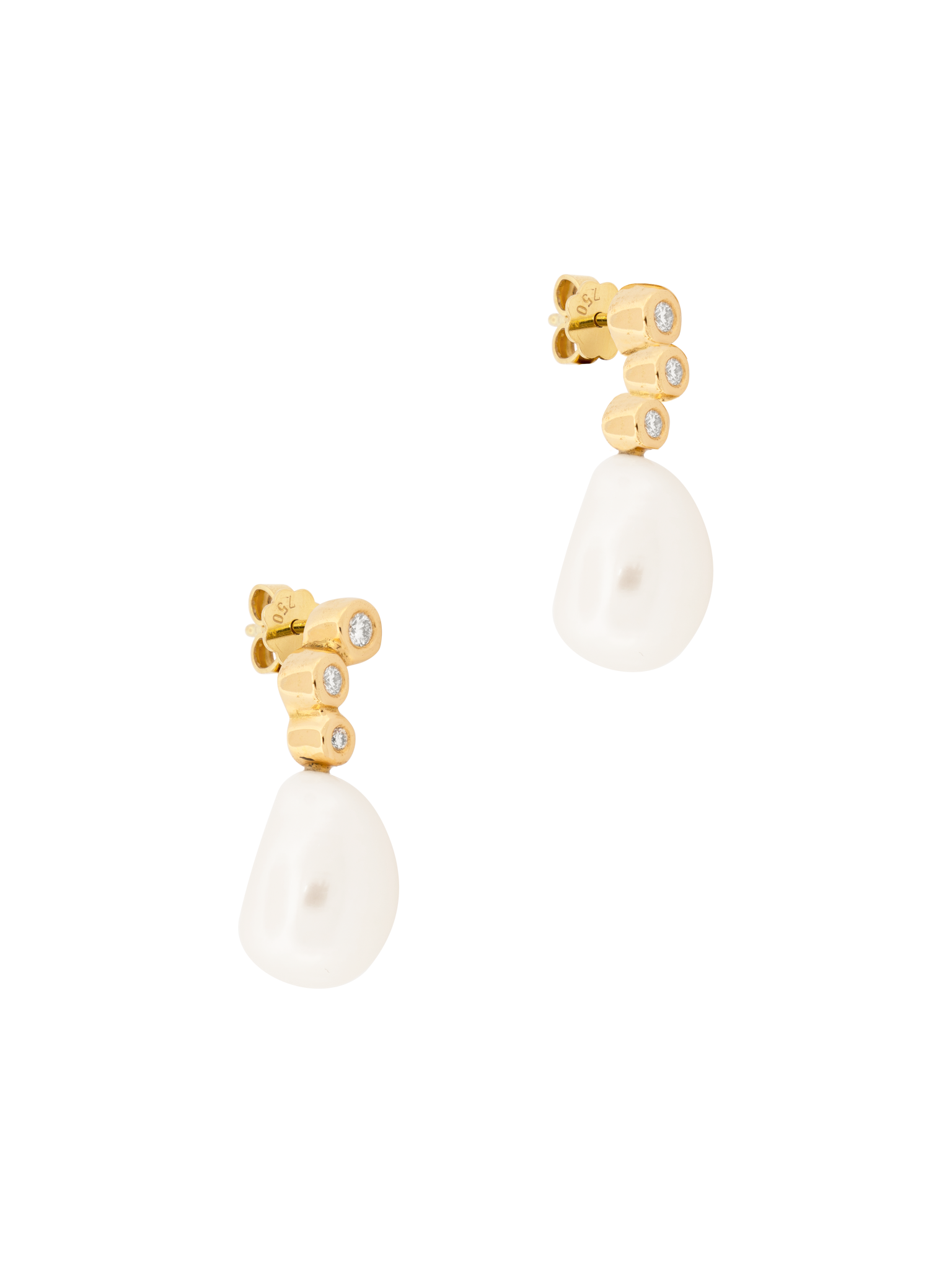 Nereids pearl earrings photo 3