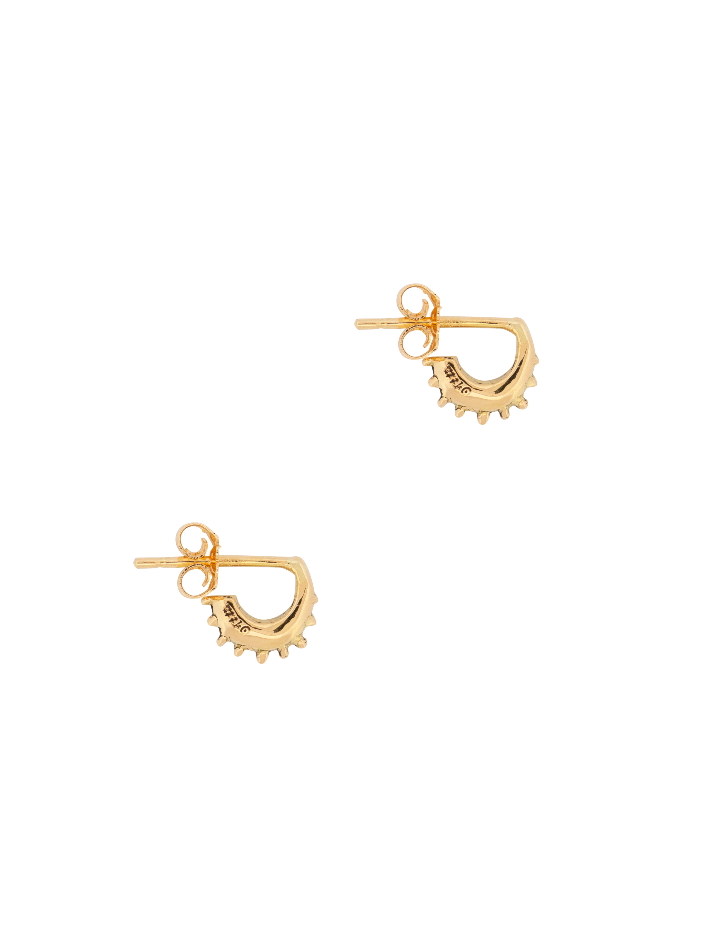 Eos spike hoop earrings photo 3