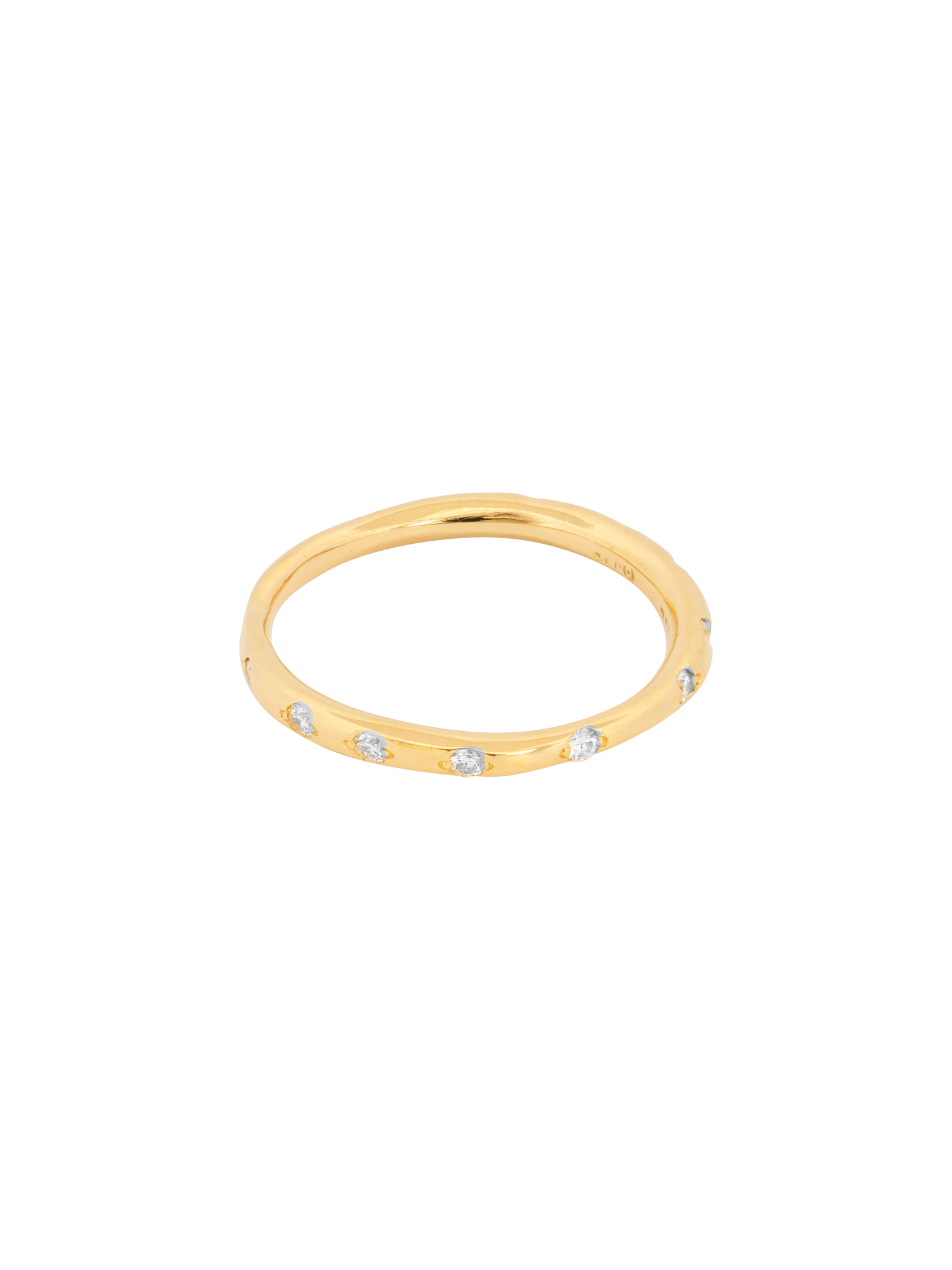 Aionios diamond band ring photo 1