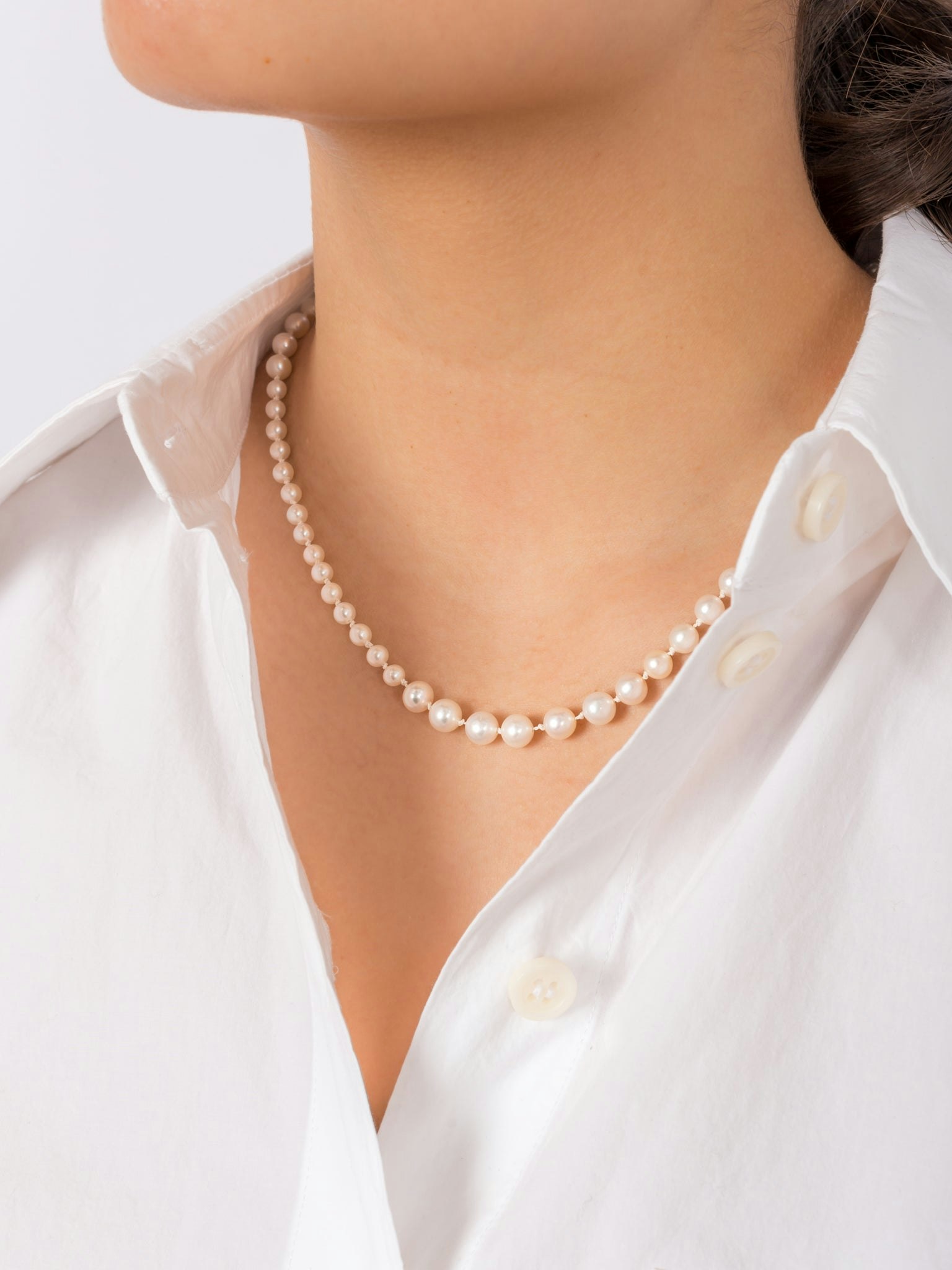 Aura pearl necklace photo 4