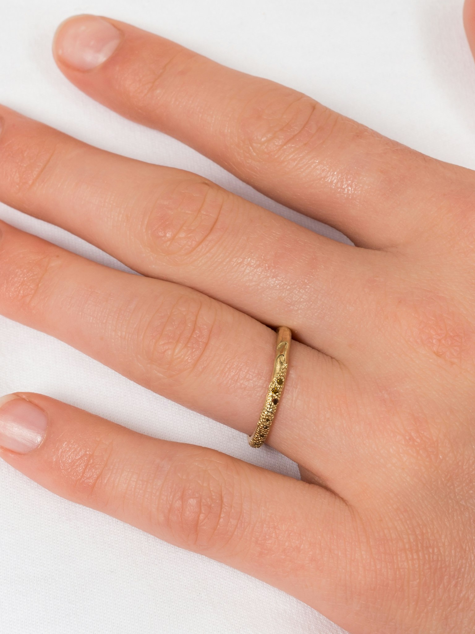 Mixed diamond scatter ring LI photo 4