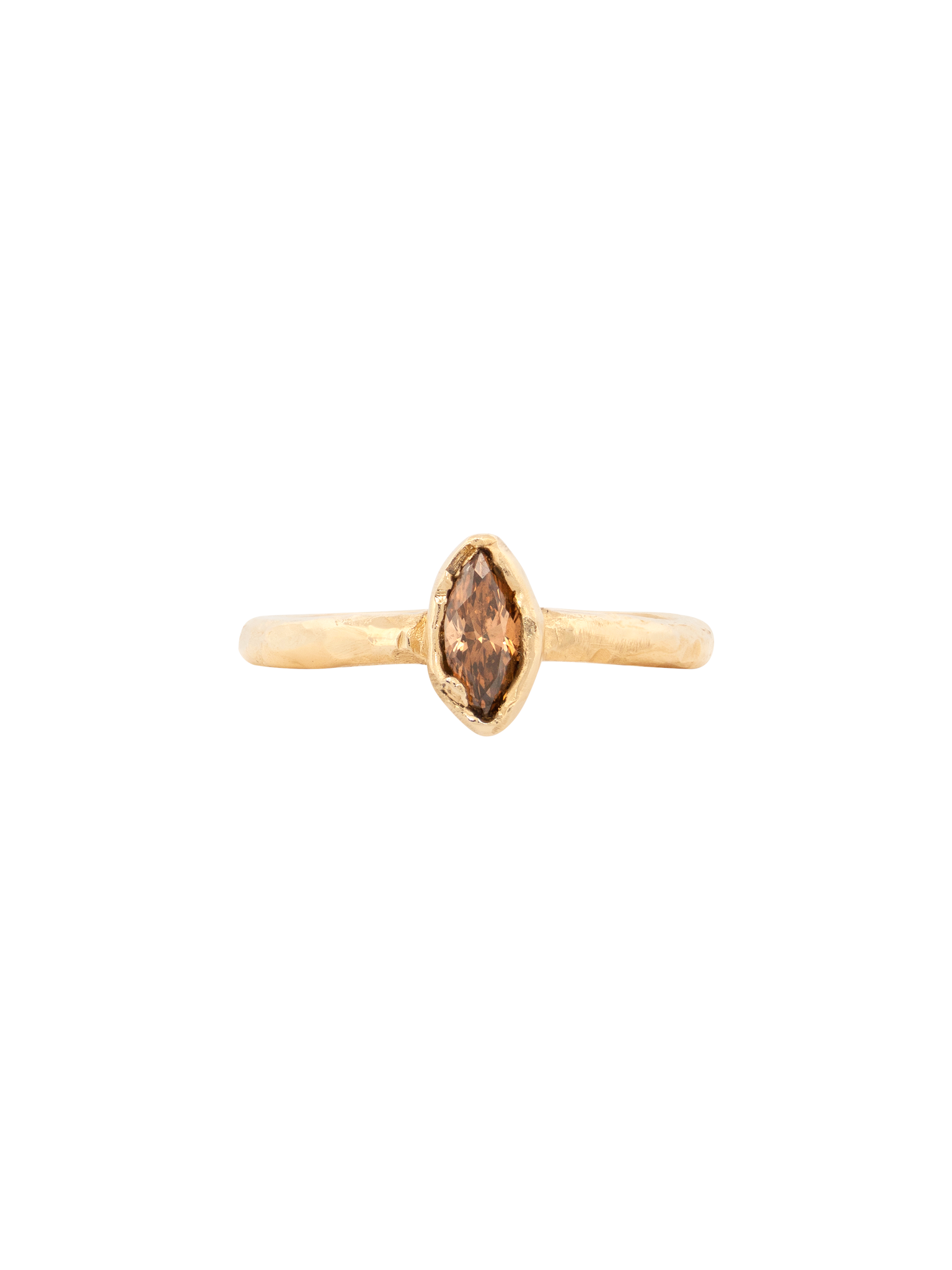 Chocolate marquise diamond engagement ring LX video