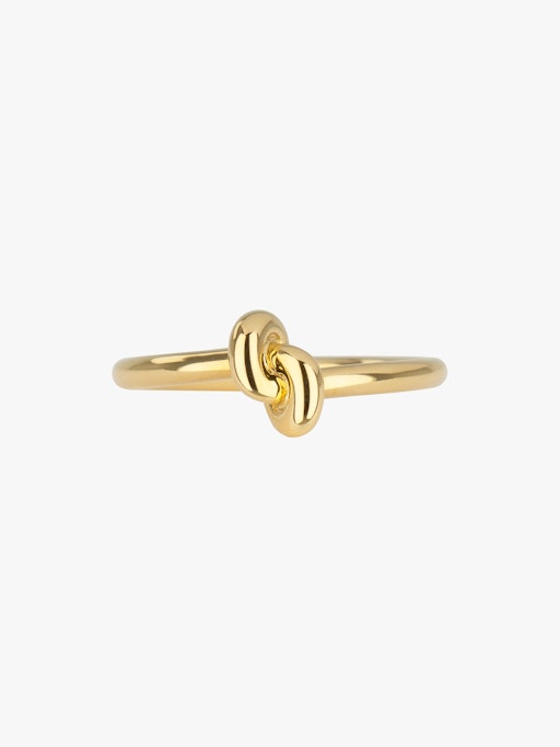 Absolutely slim knot ring photo