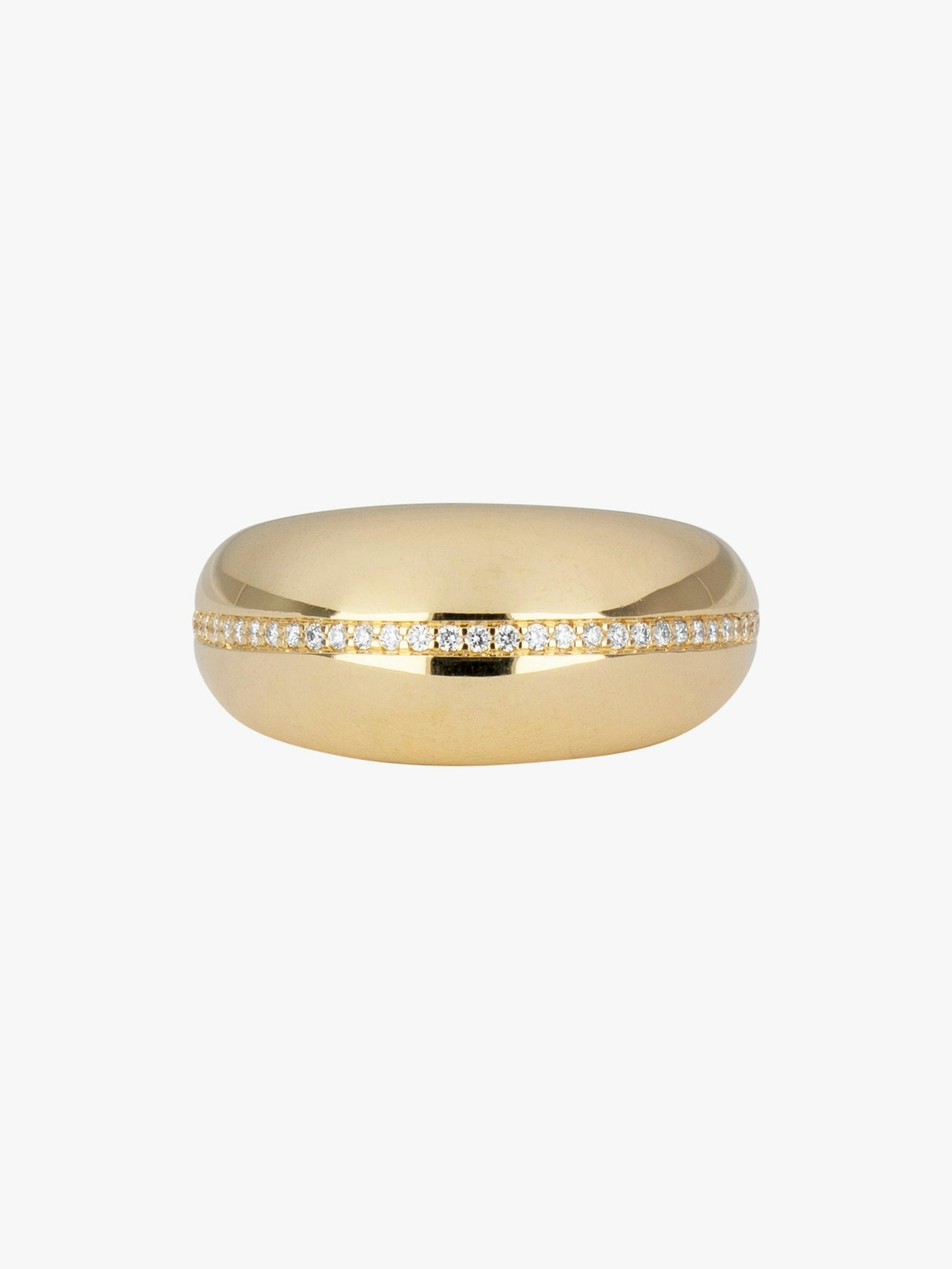 Form ring II with pavé diamonds photo 1