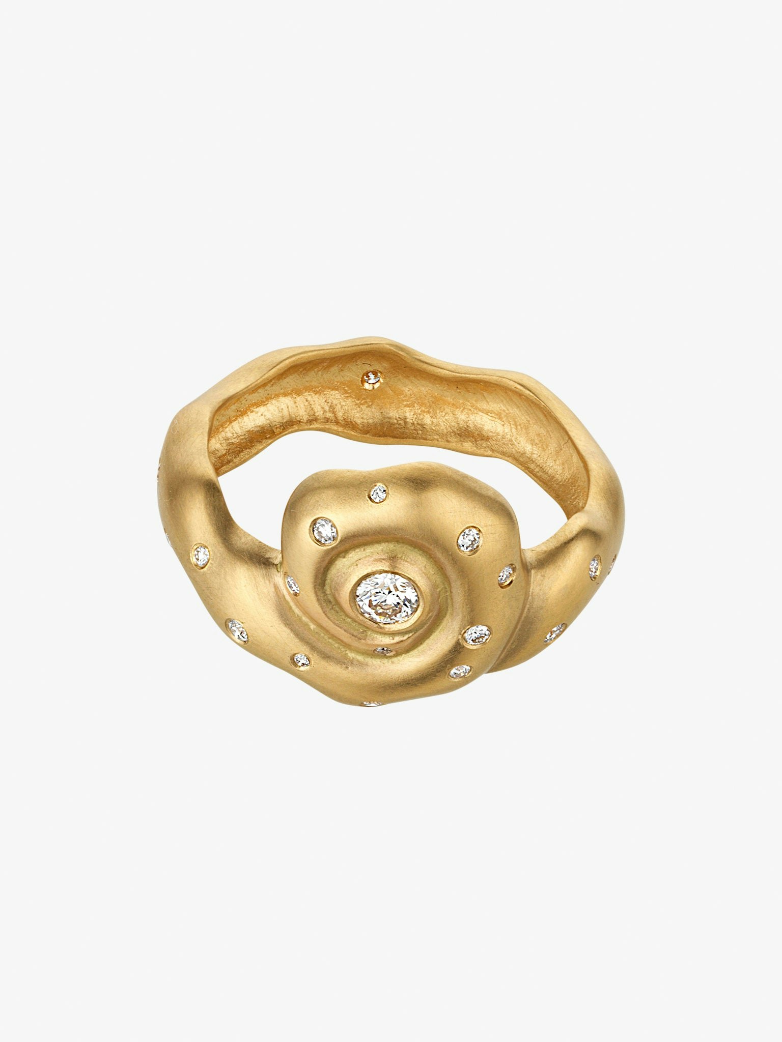 Helix diamond ring photo 3