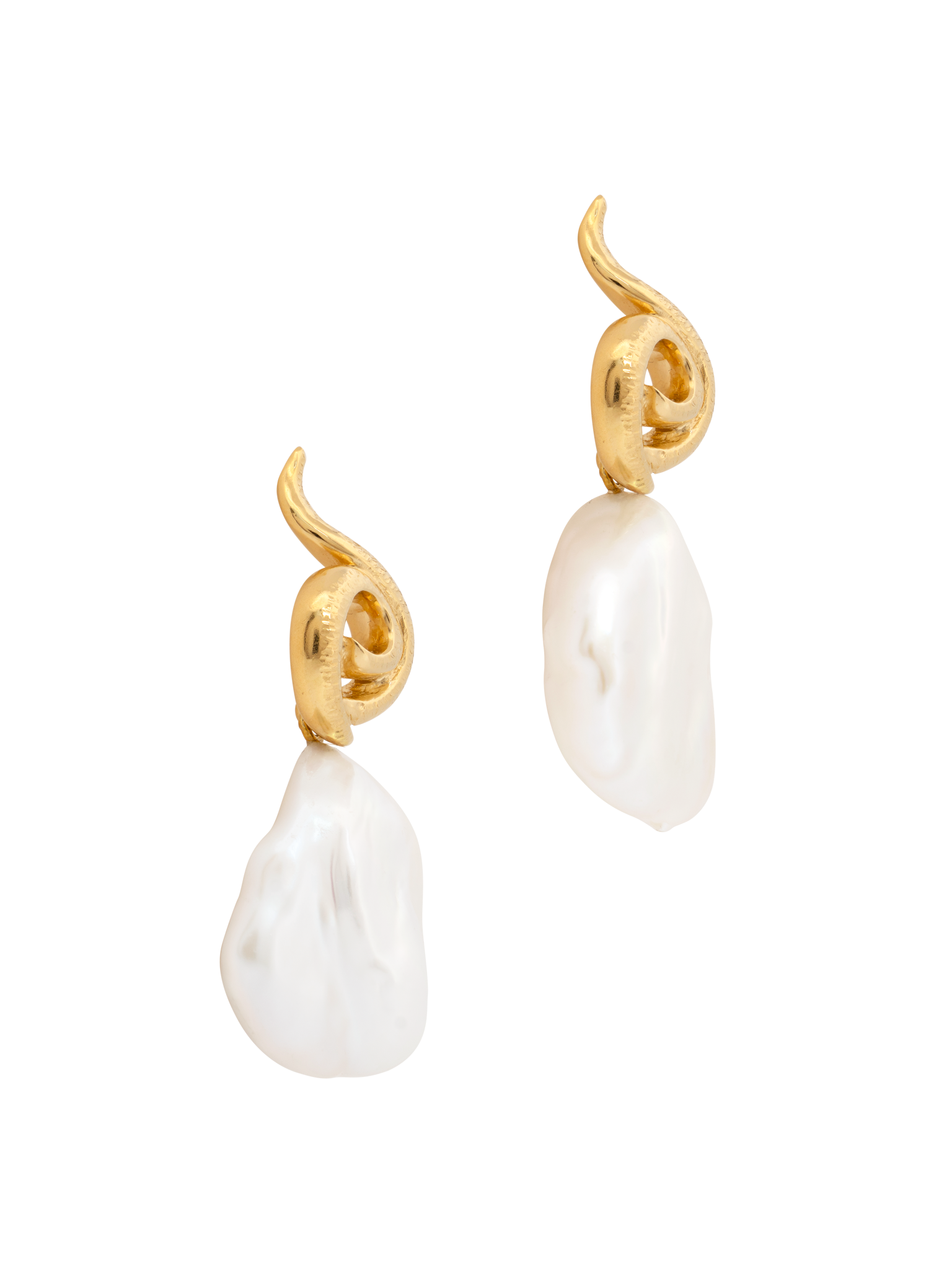 Surrea baroque pearl earrings photo 3
