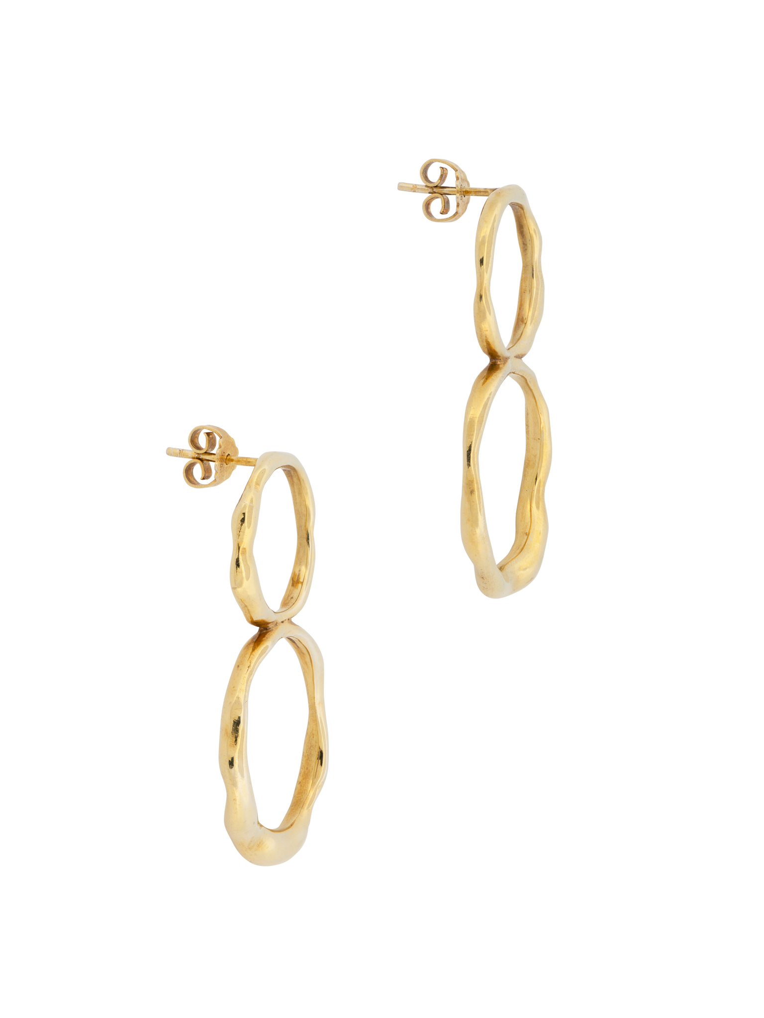 Large curves earrings photo 3