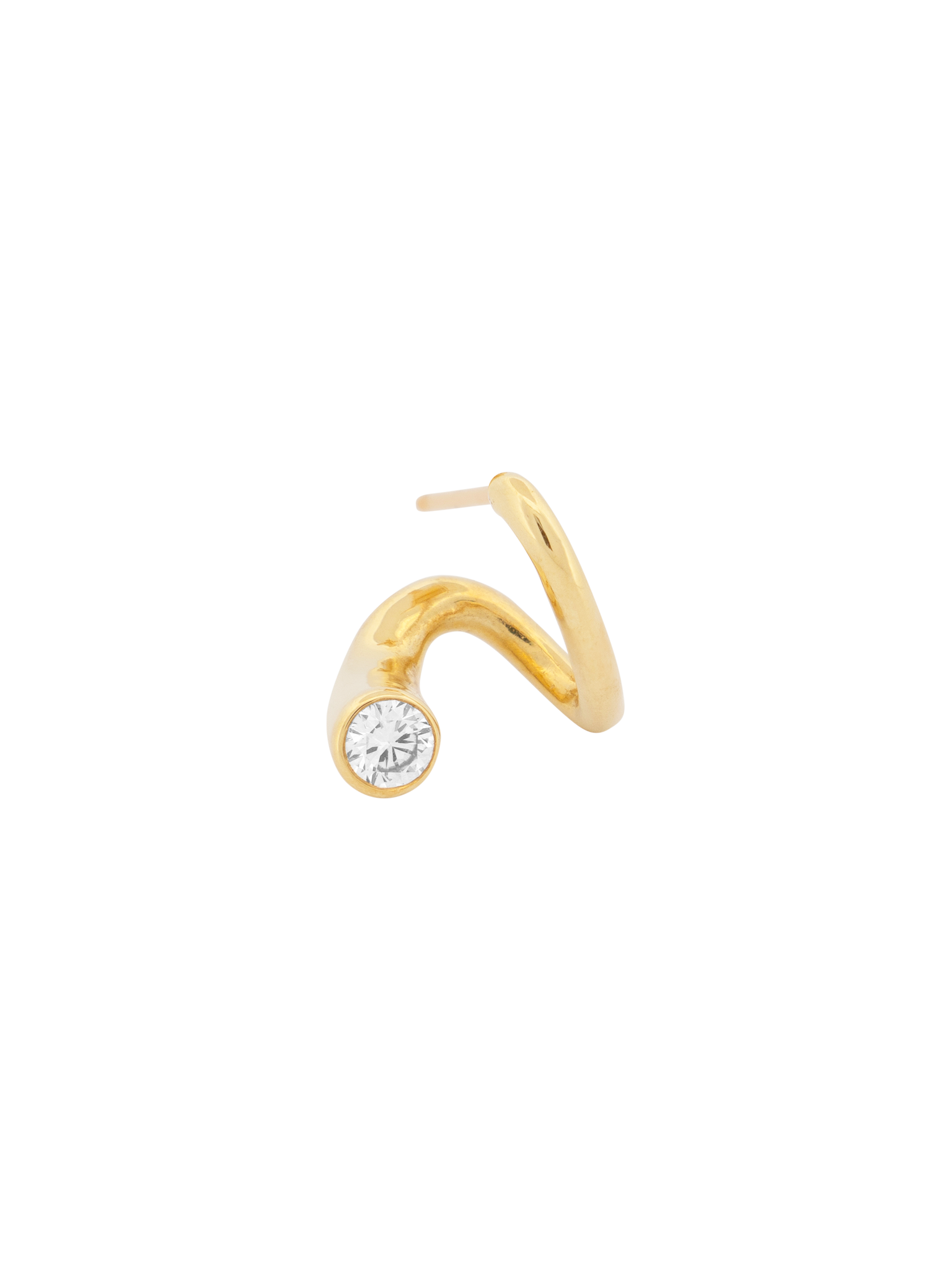 Peak diamond earring photo 1