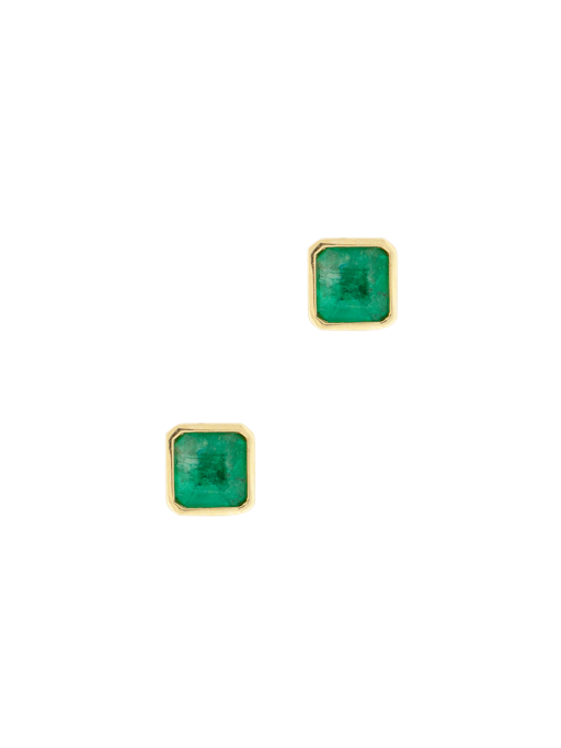 Cosma emerald earrings photo