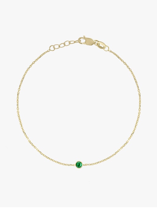 Floating emerald bracelet photo
