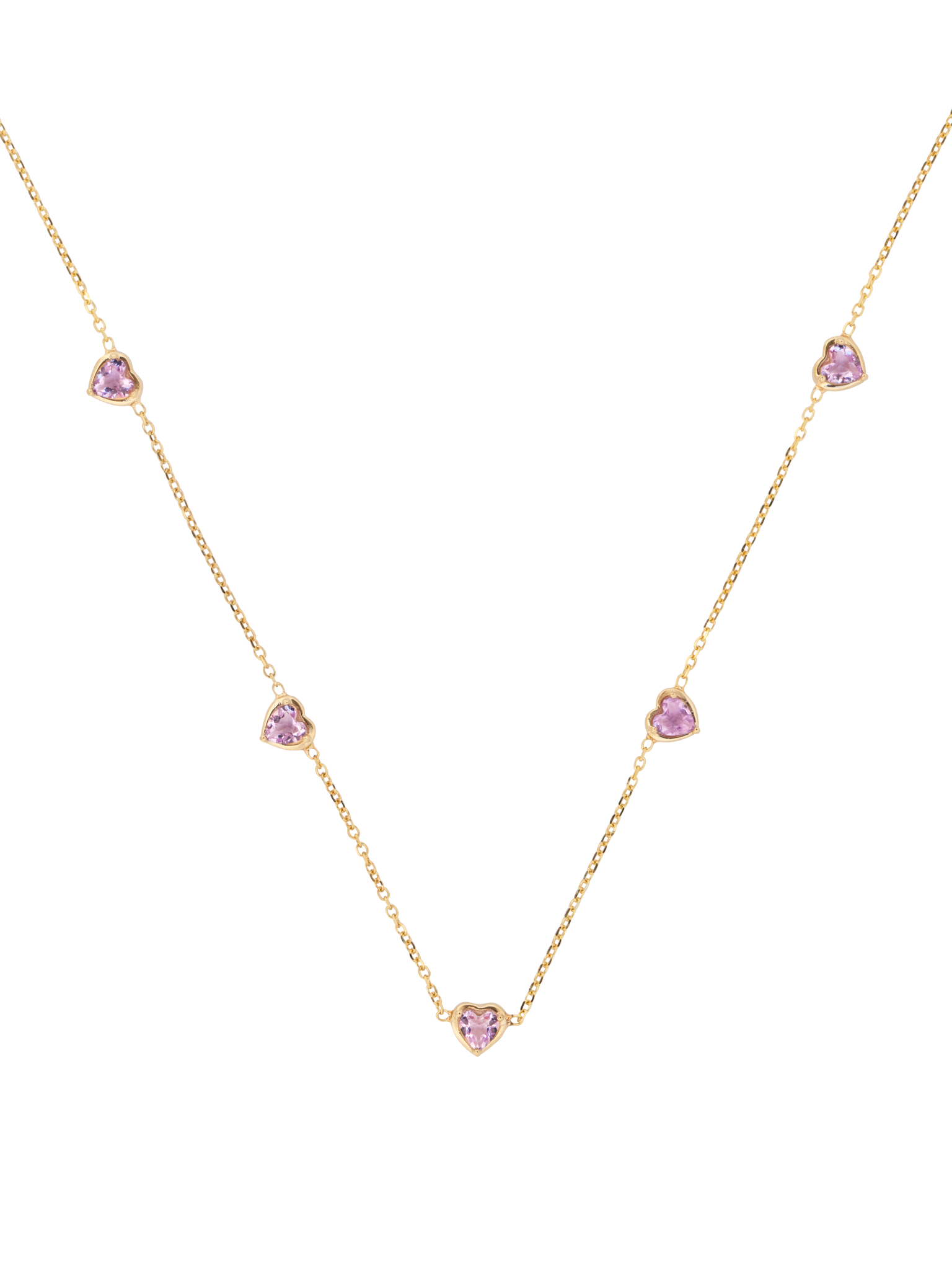 Heart station necklace photo 1