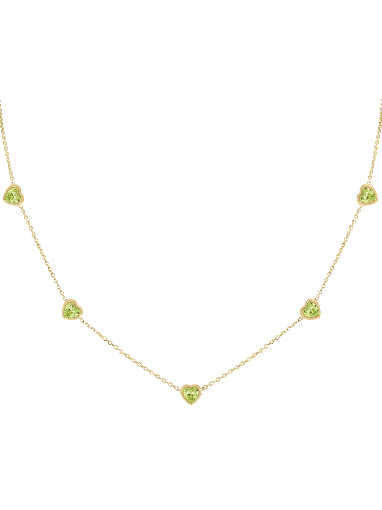 Heart station necklace photo 6