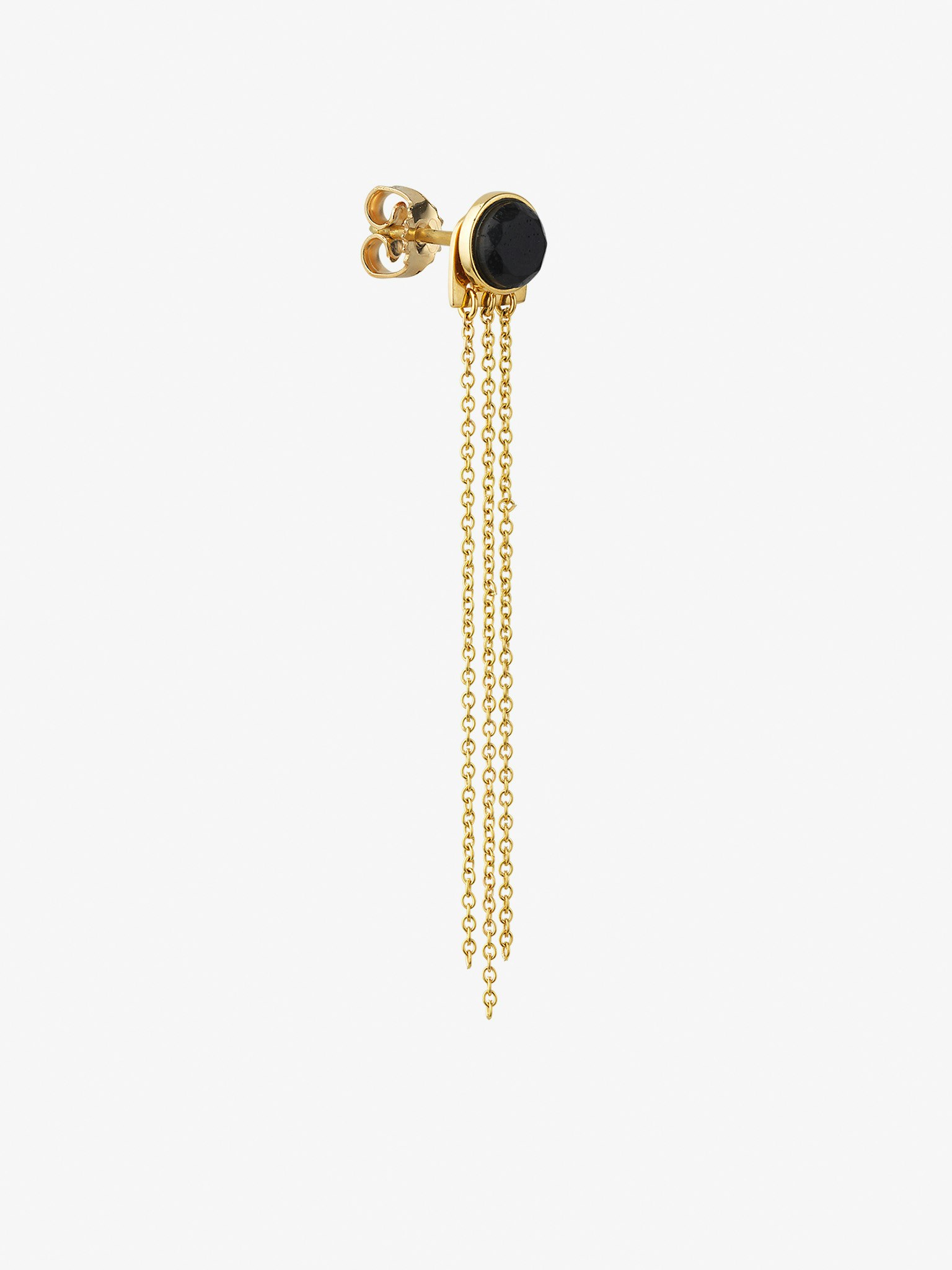 I taste earring with Mpingo Blackwood diamond photo 1
