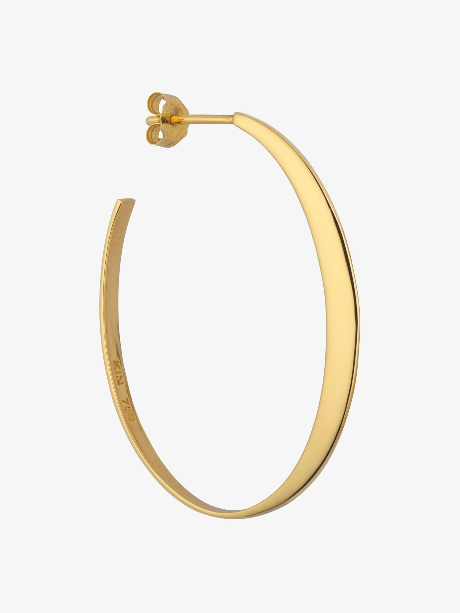 Glow medium hoop earring photo 1