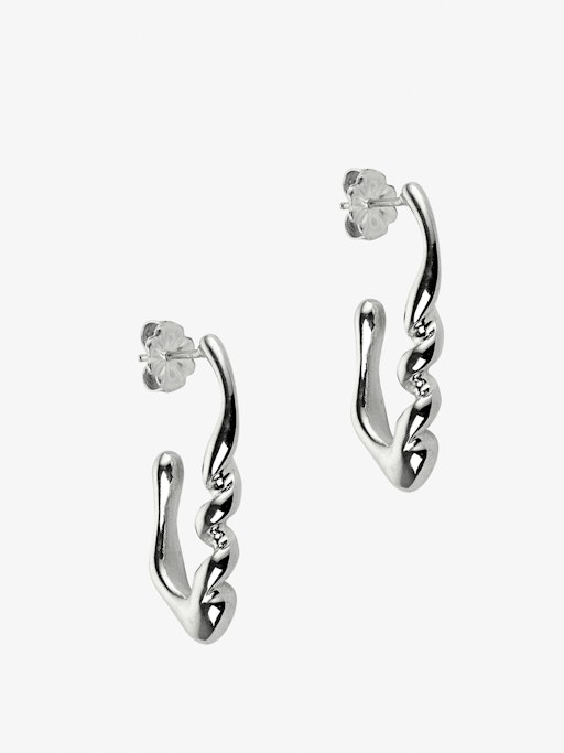 Small corkscrew earrings photo