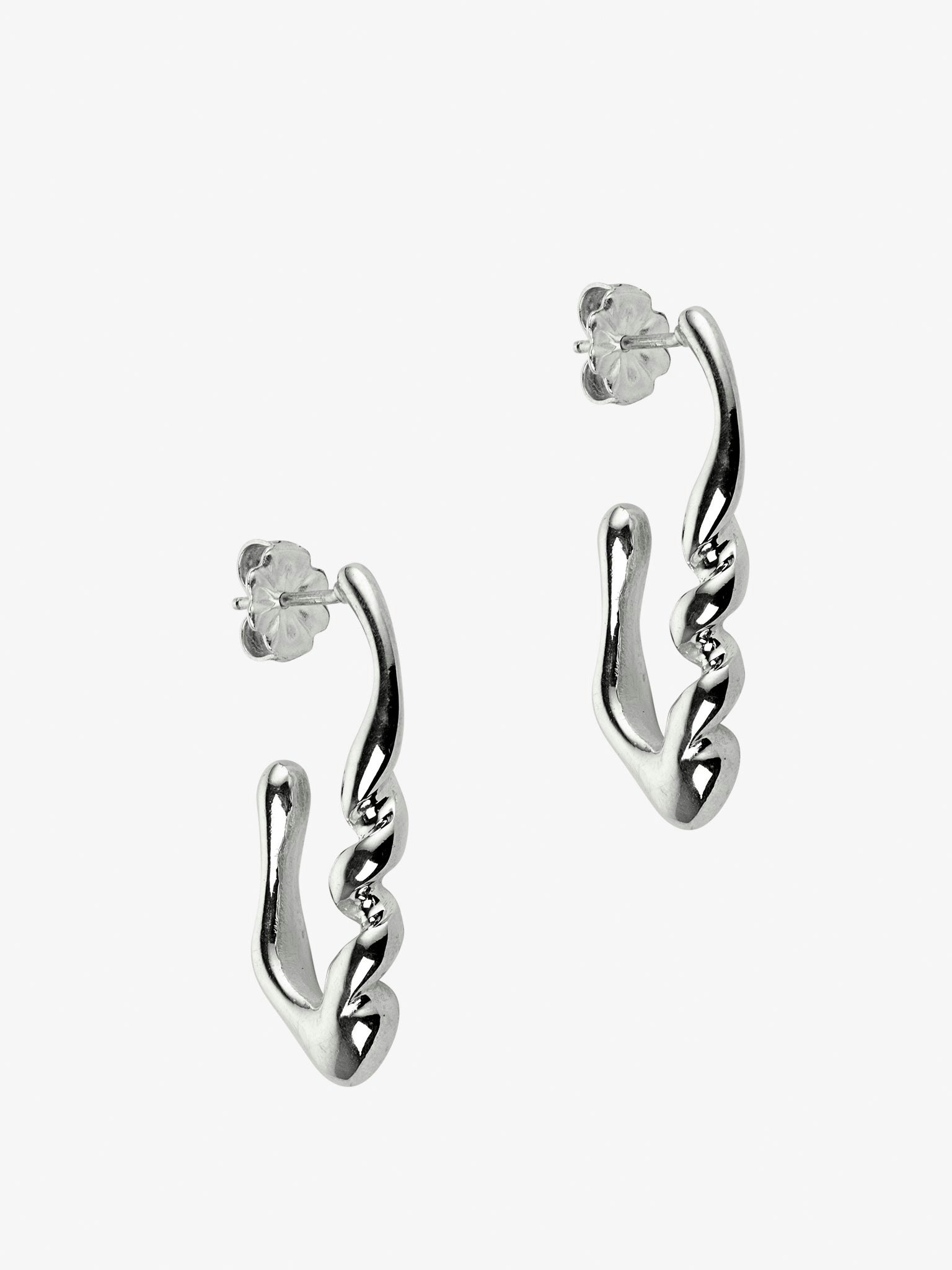 Small corkscrew earrings photo 1