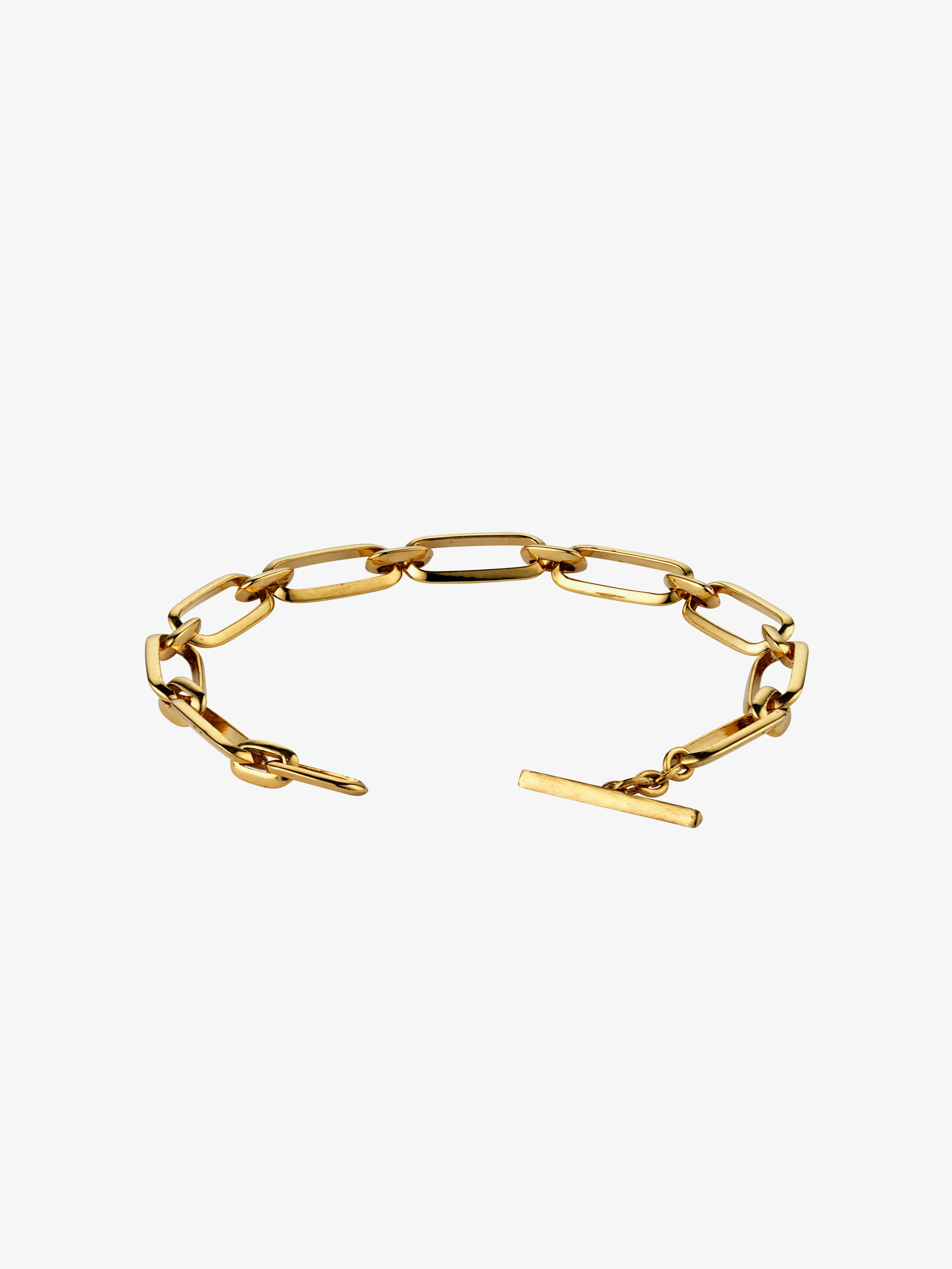 Knife edge flat link bracelet photo 3