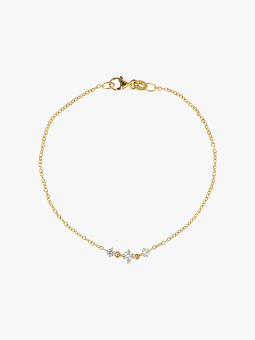 Eclat diamond cable chain bracelet photo