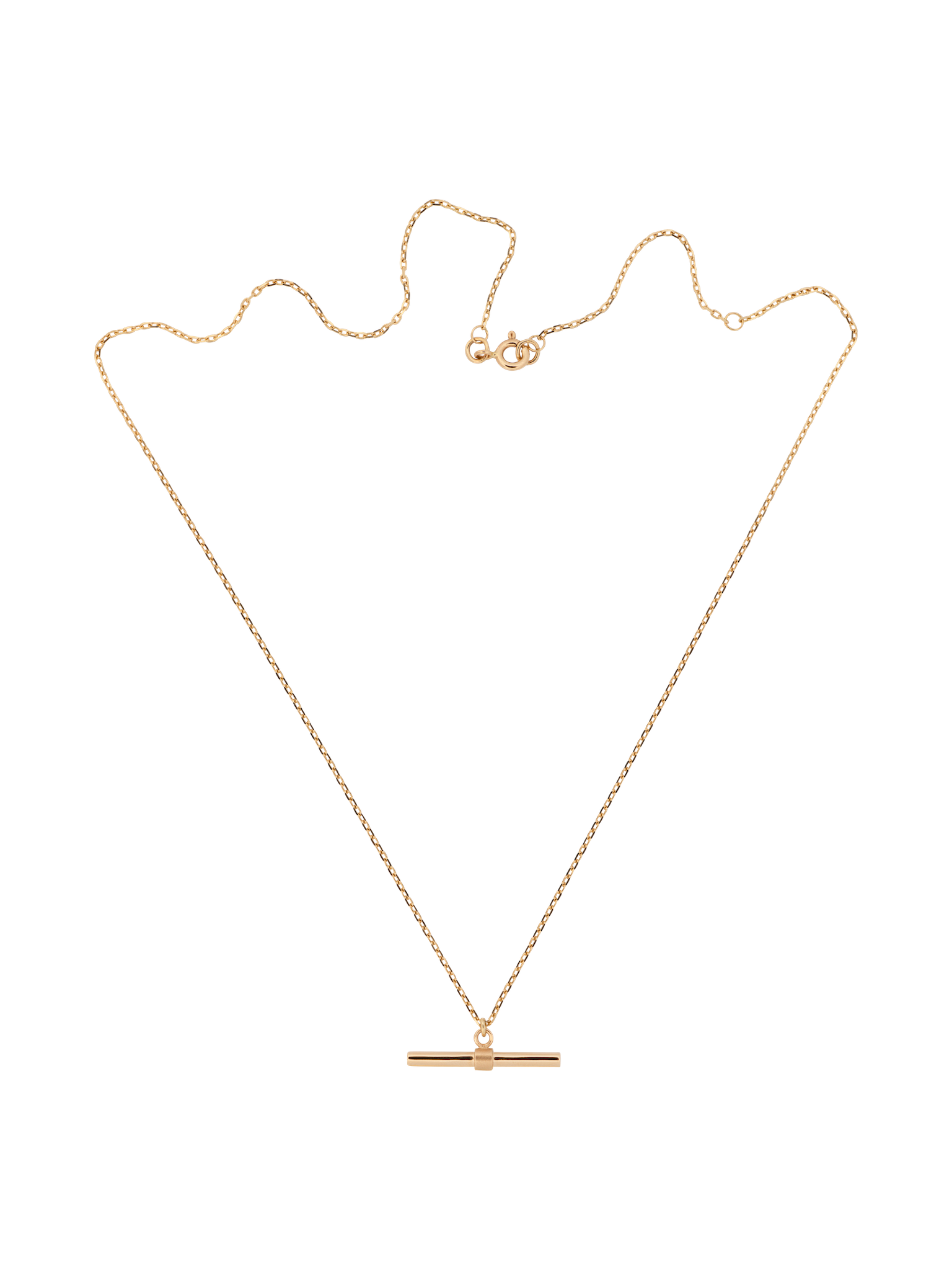 T bar pendant necklace photo 3