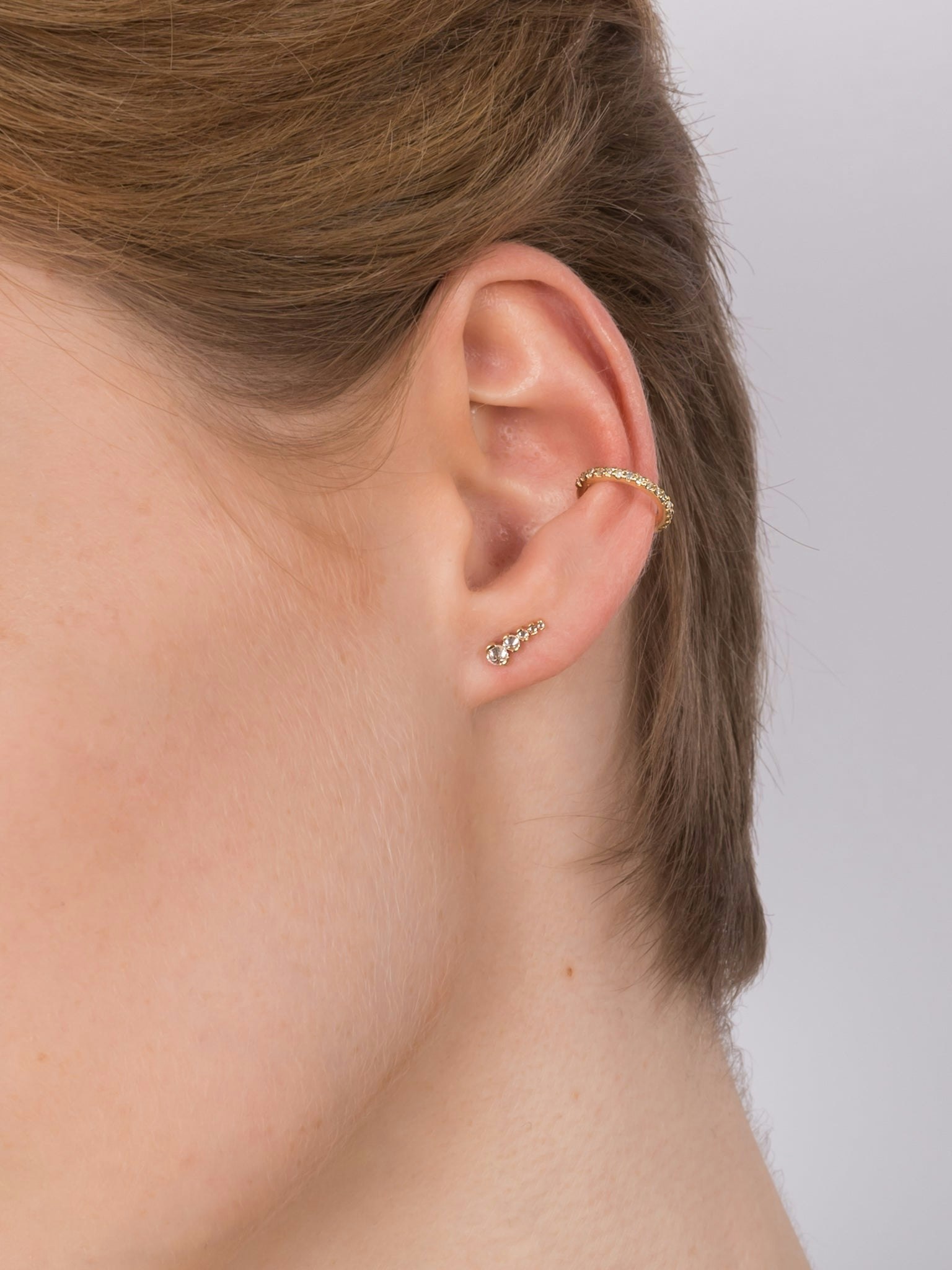 Diamond ear cuff photo 5