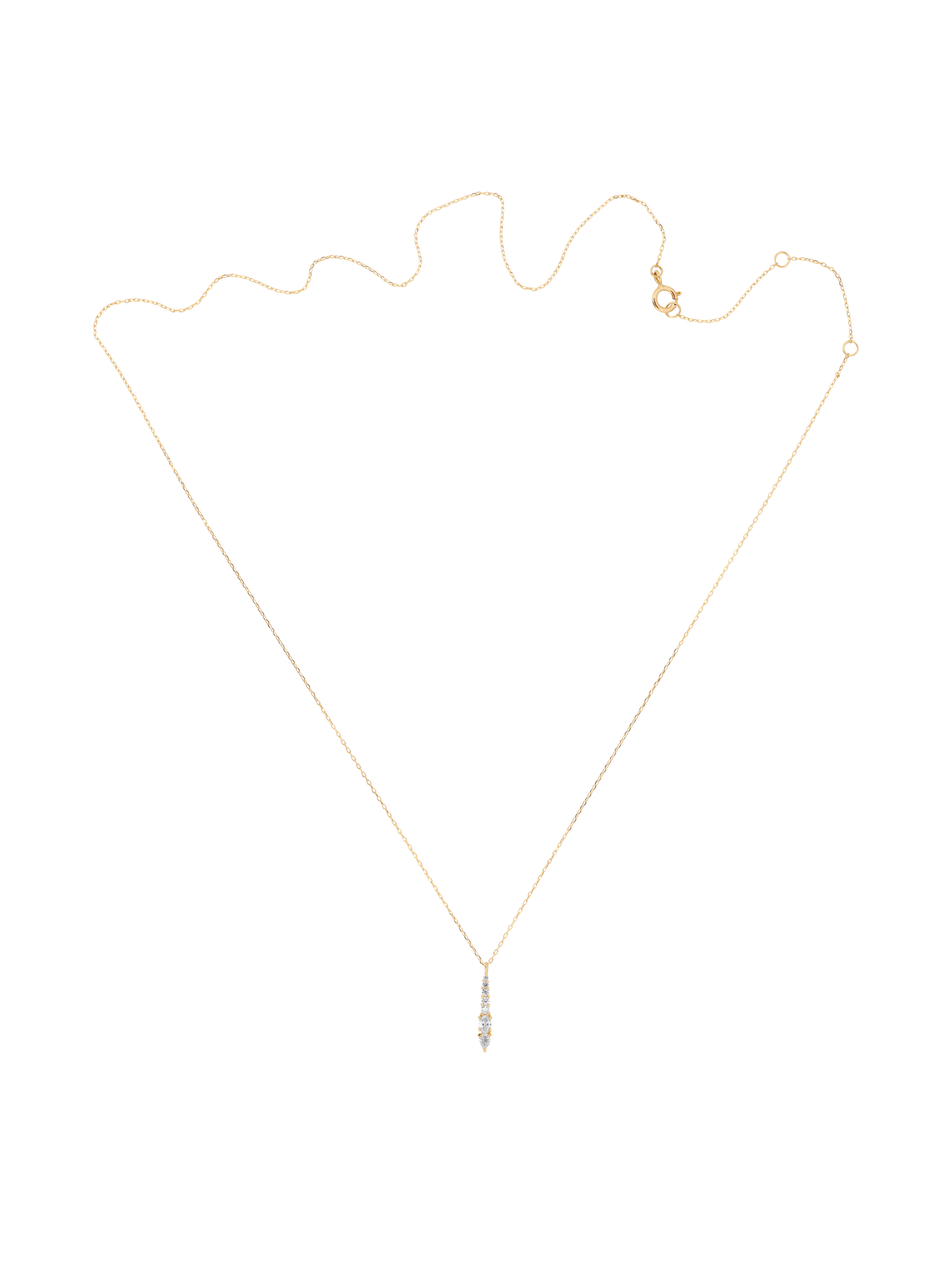 Tout diamond pendant necklace photo 3