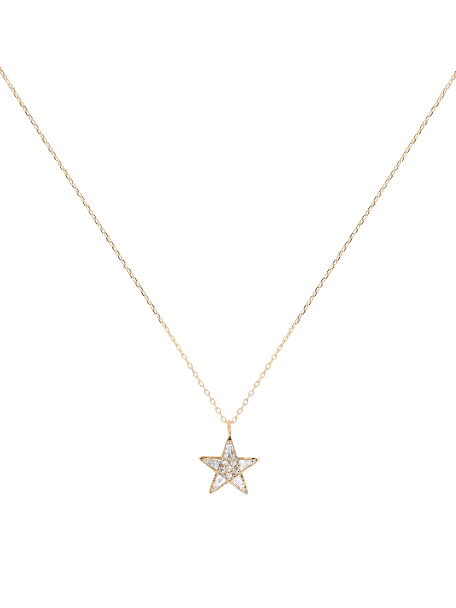 Point star pendant necklace photo 1