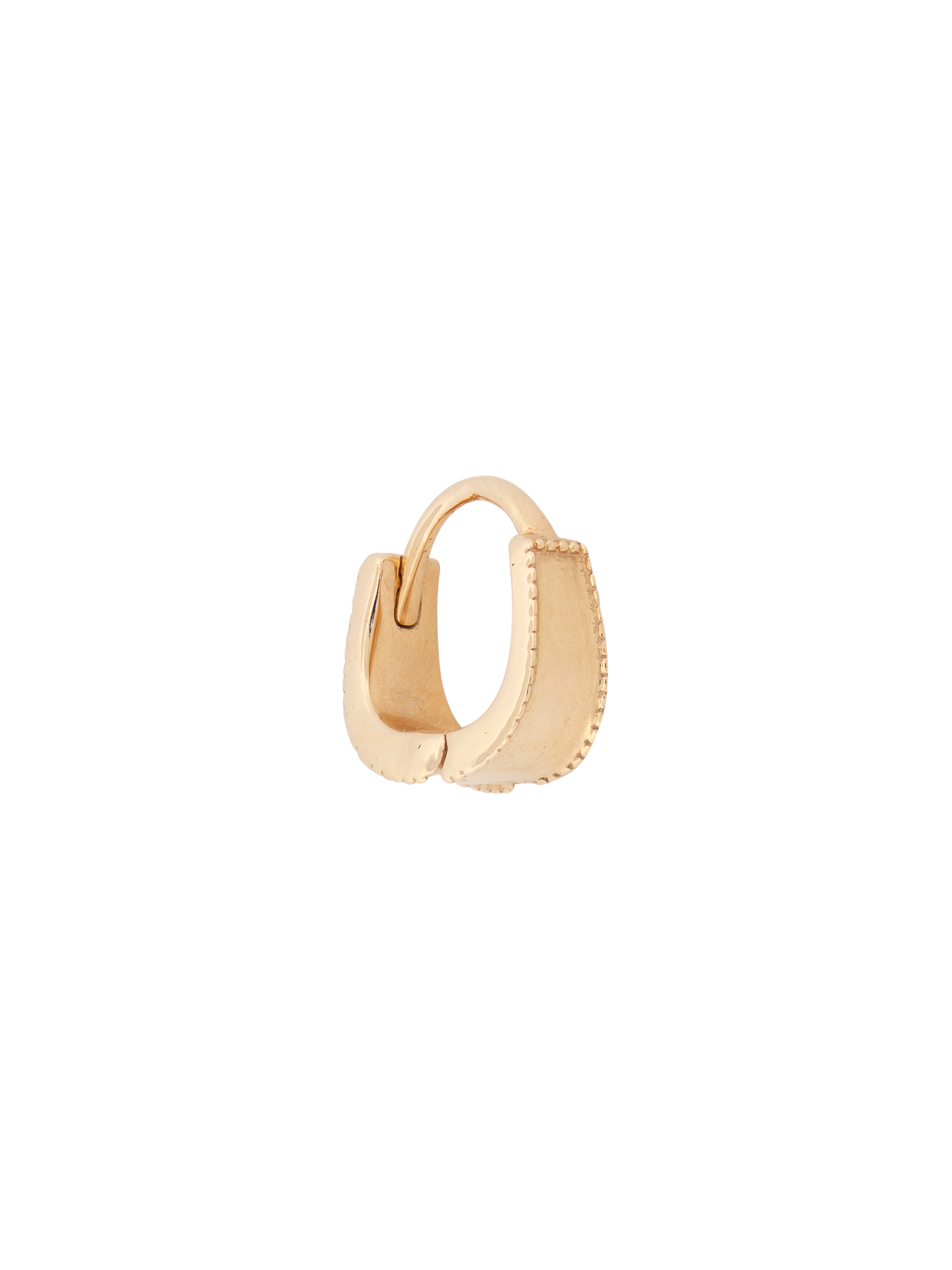 Dala mini milgrain huggie photo 1