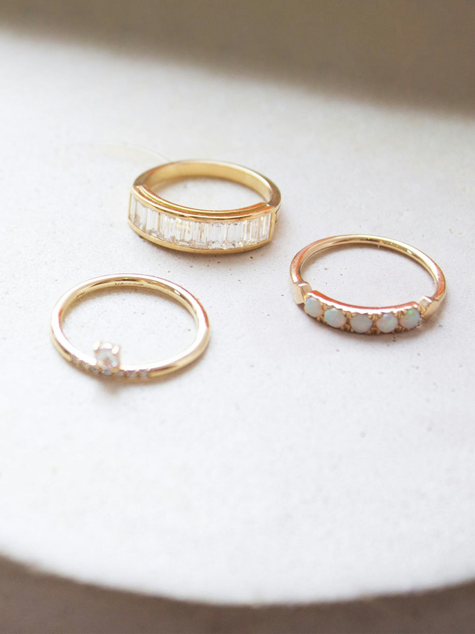 Opal dome ring photo 4