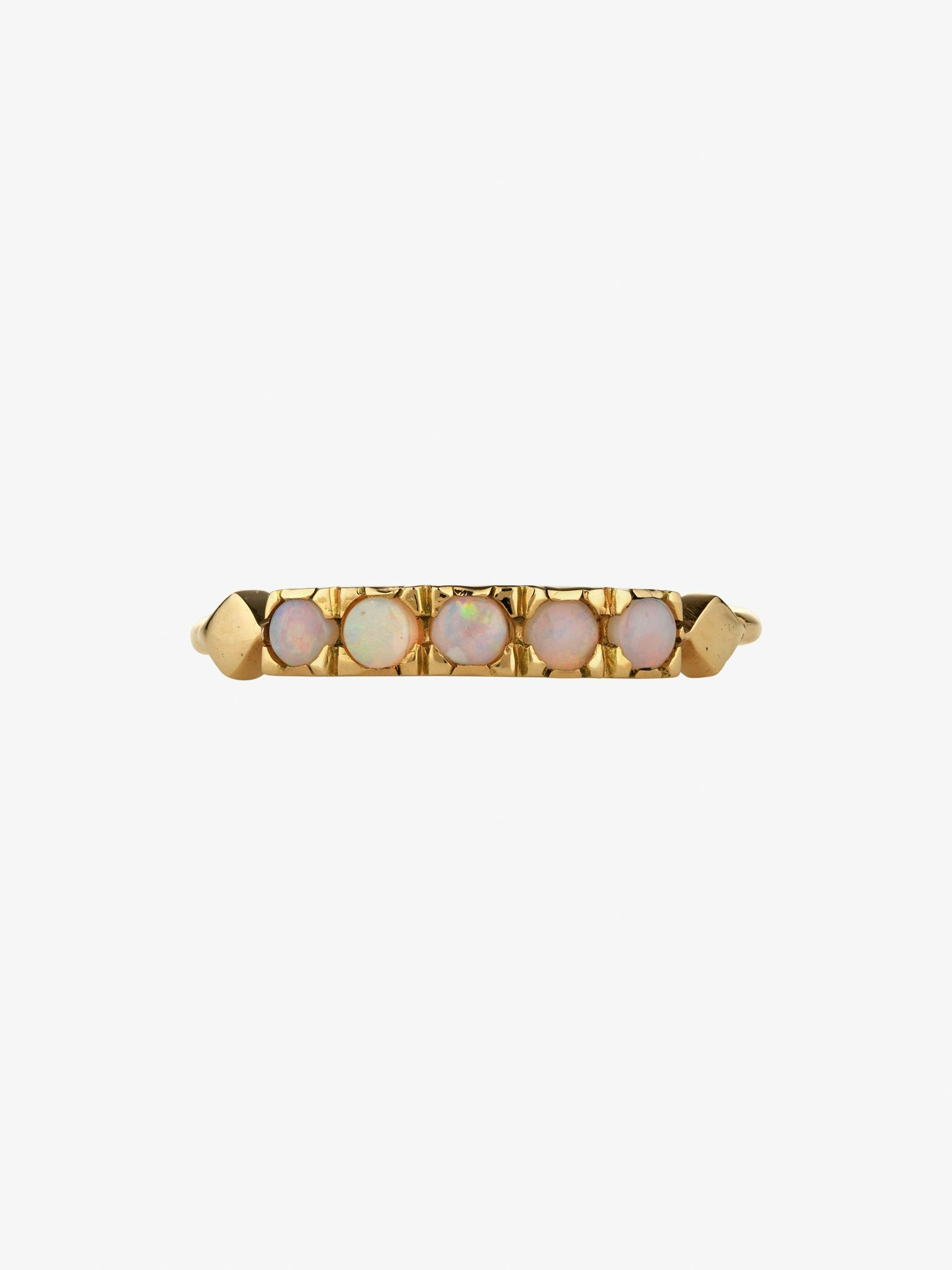 Opal dome ring photo 3