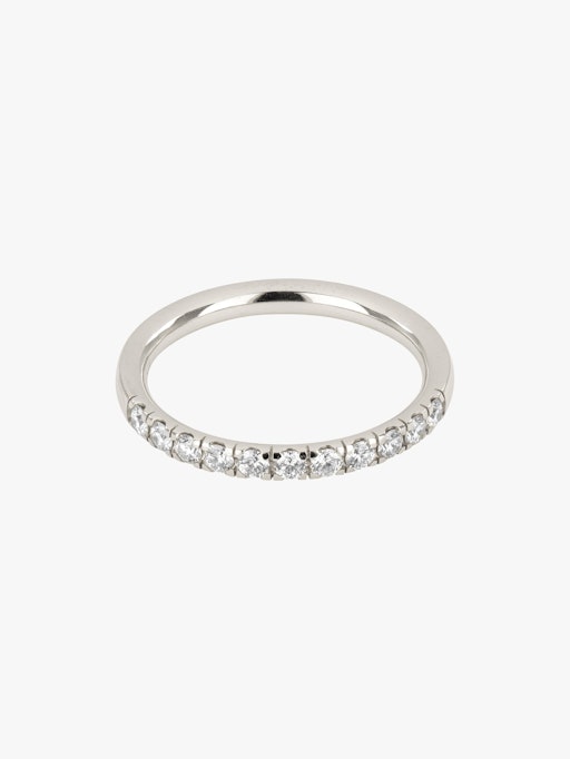 Alliance rounded diamond eternity ring photo