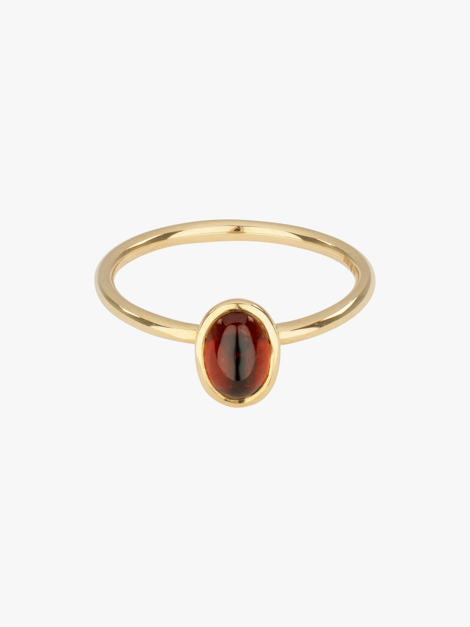 Harlequin mini garnet ring photo 3
