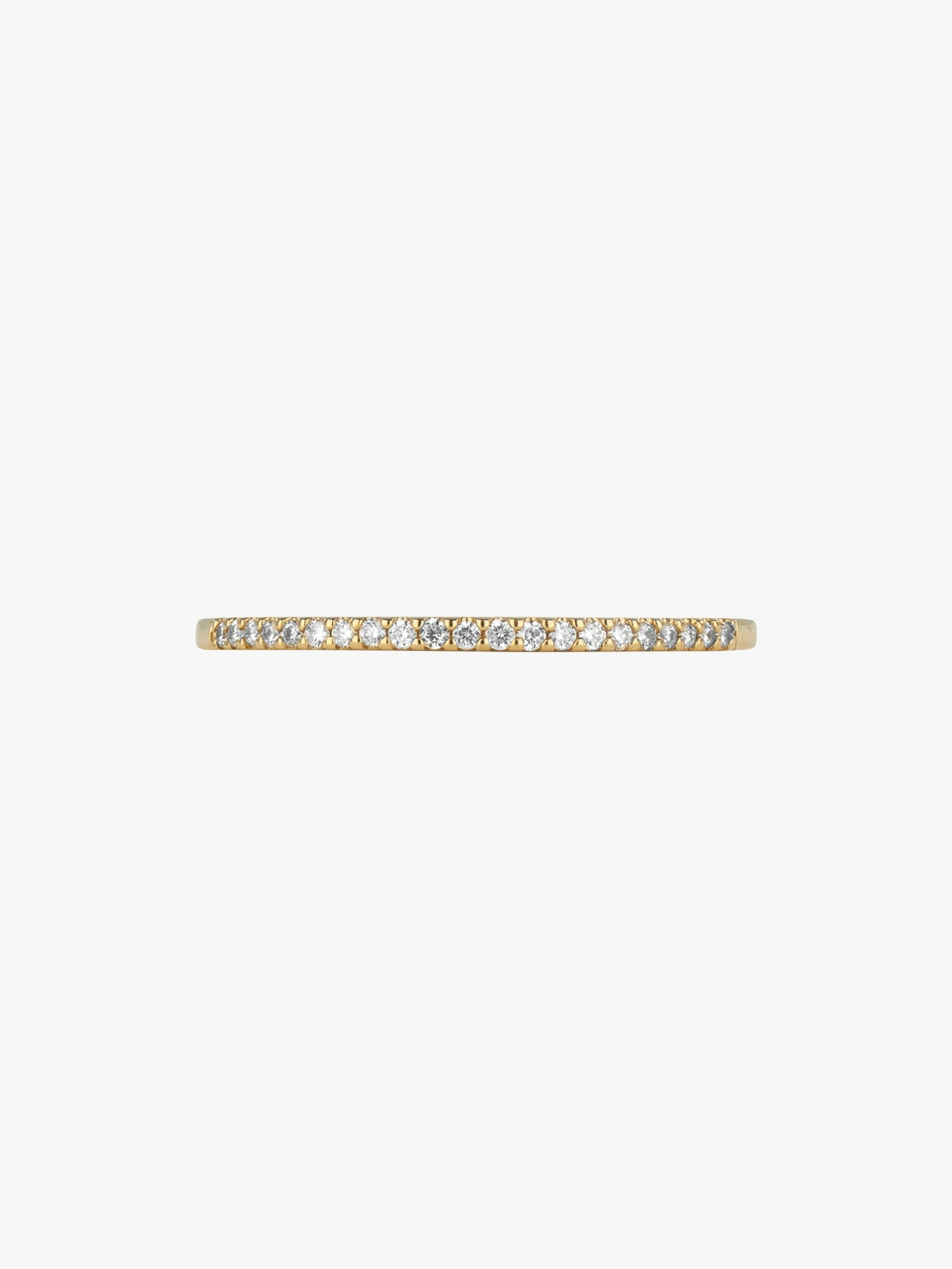Delicate diamond eternity ring photo 3