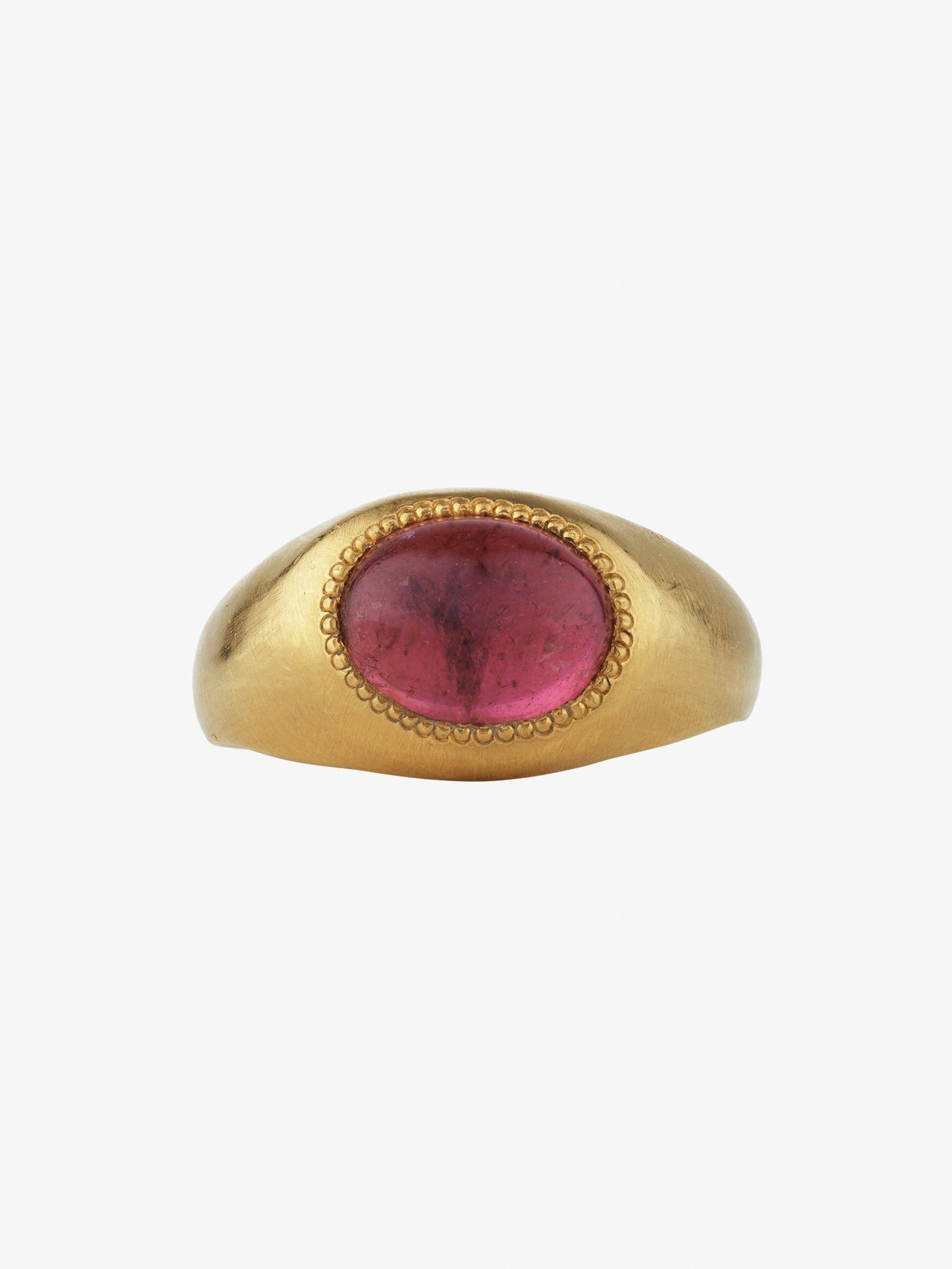 Rose tourmaline roz ring photo 3